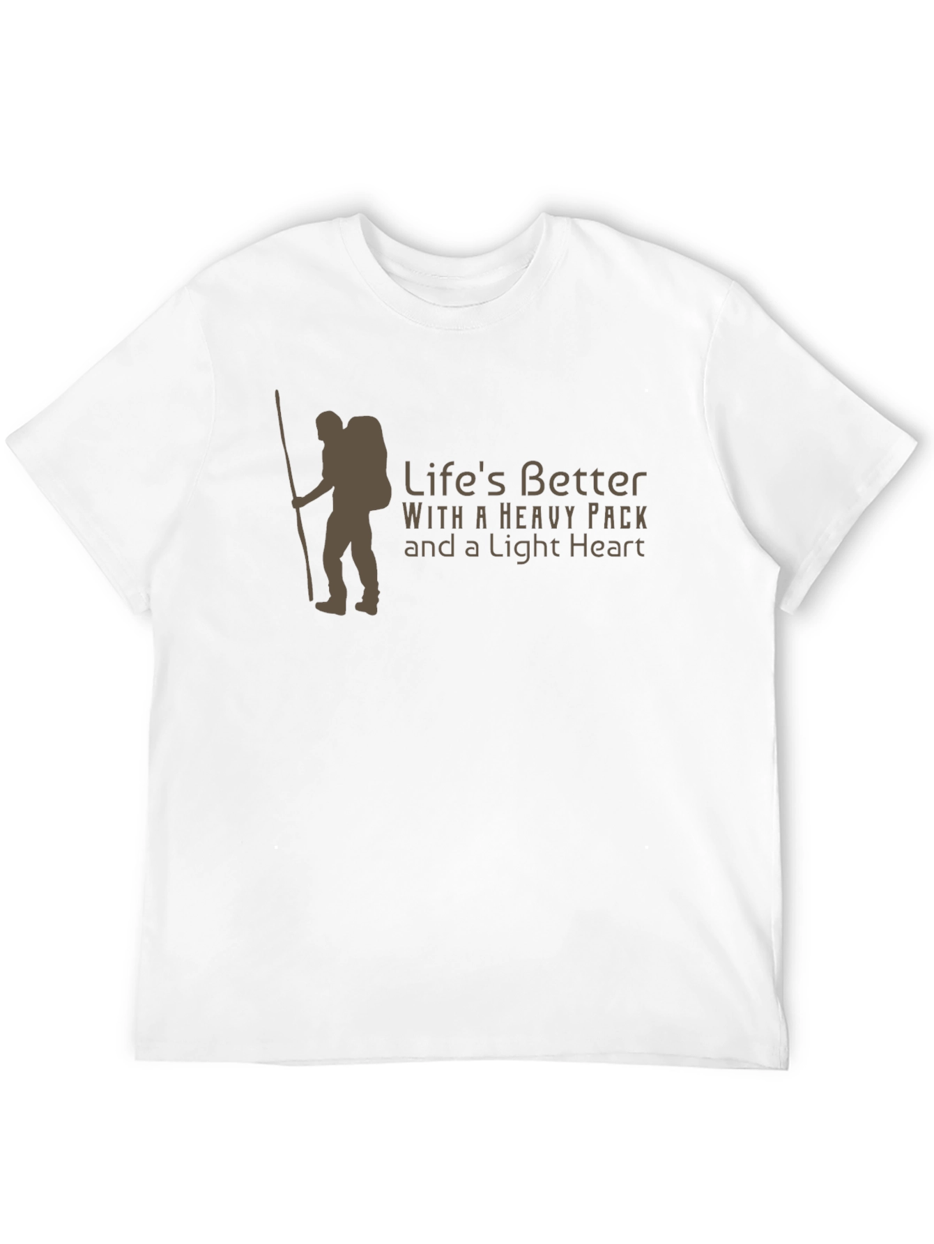 Heavy Pack Light Heart Hiking T-Shirt