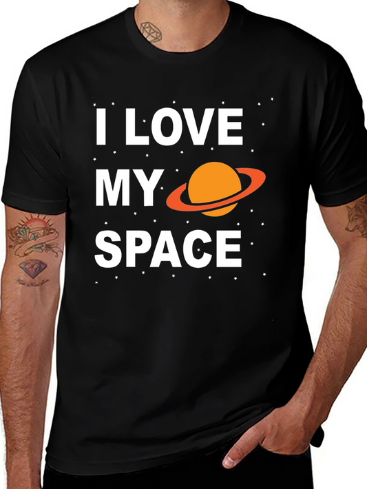 I Love My Space T-Shirt - Unique Planet Design