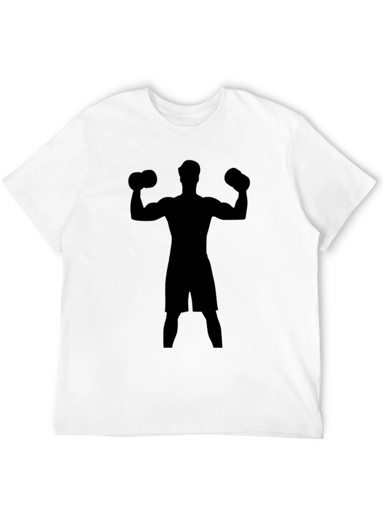 Boxer Silhouette Black T-Shirt