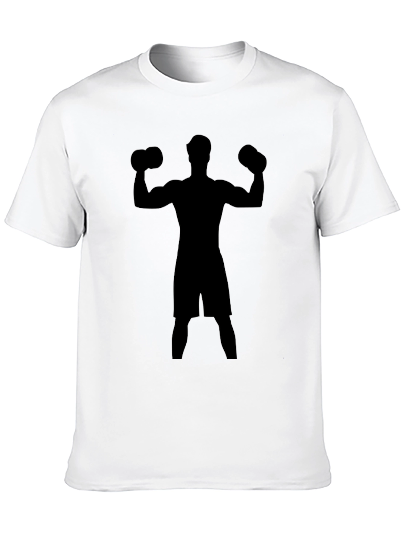 Boxer Silhouette Black T-Shirt