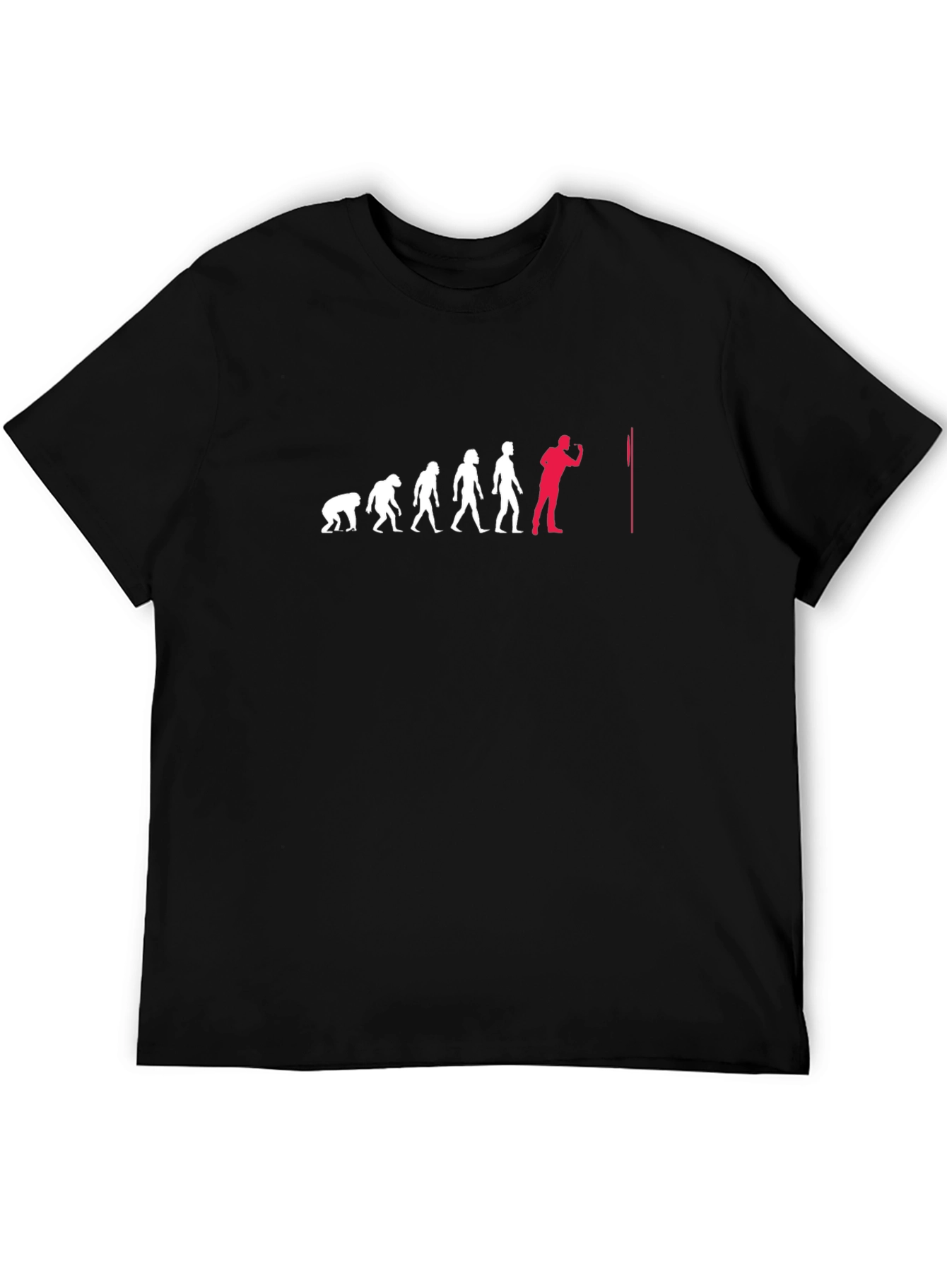 Evolution of Darts Black T-Shirt