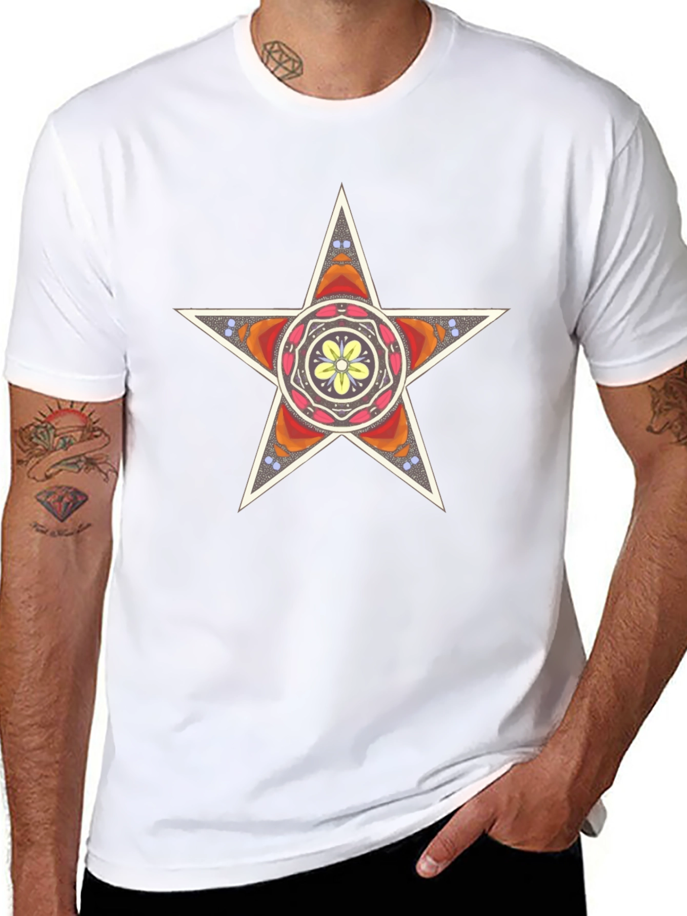 Star Mandala Graphic Tee