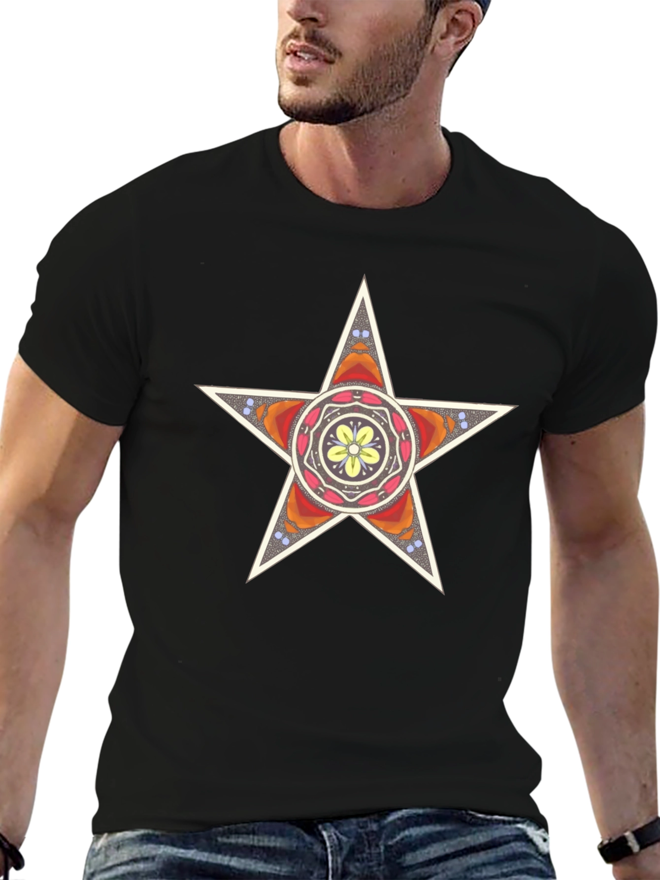 Star Mandala Graphic Tee