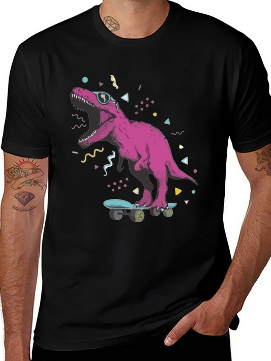 Rad Dino Skateboard T-Shirt