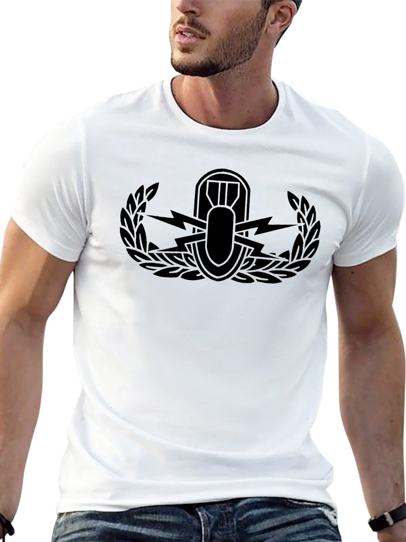 Black EOD Bomb Disposal T-Shirt