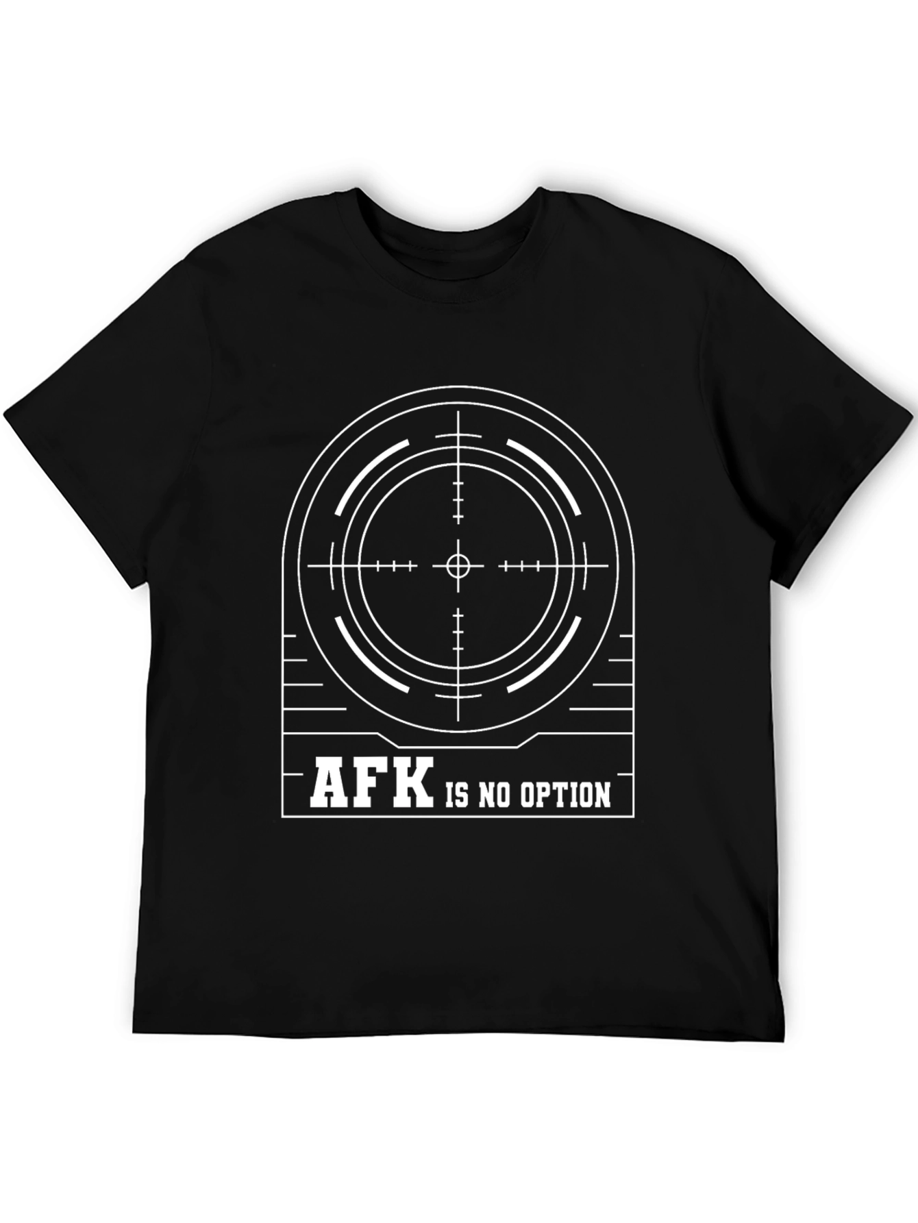 AFK Is No Option Graphic T-Shirt