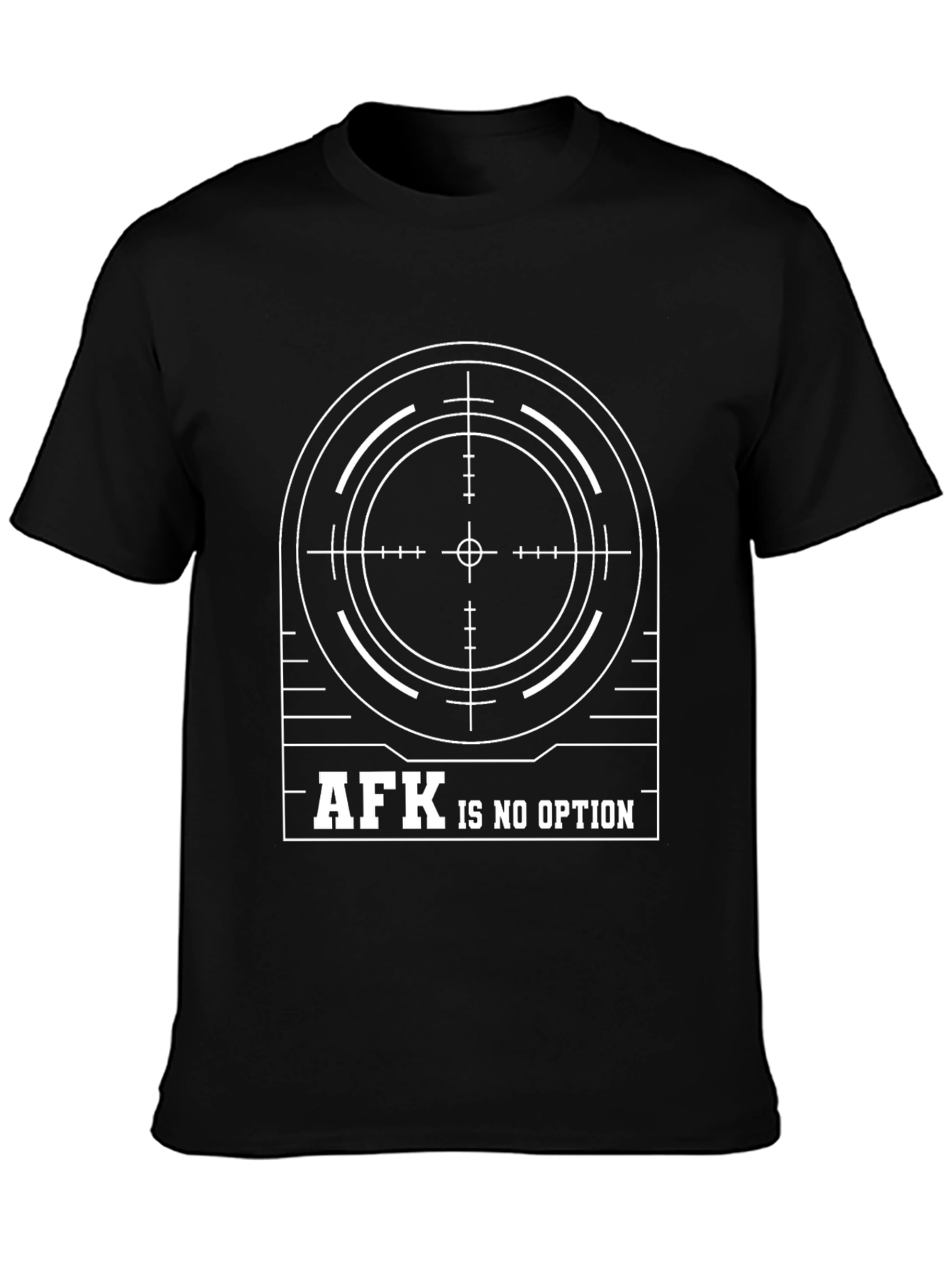 AFK Is No Option Graphic T-Shirt