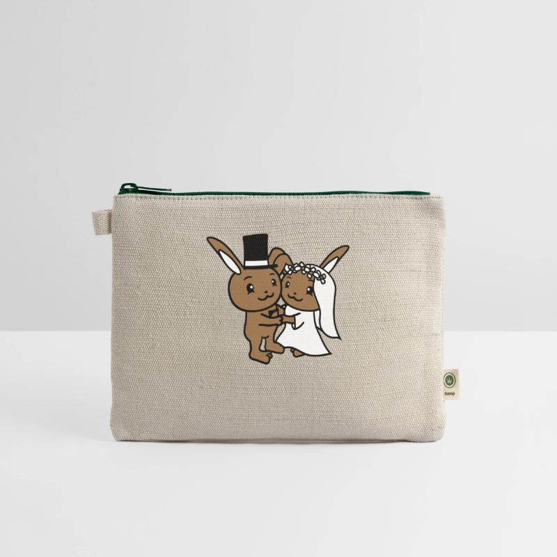 2 Rabbits Wedding Marriage Groom Bride Two Engaged