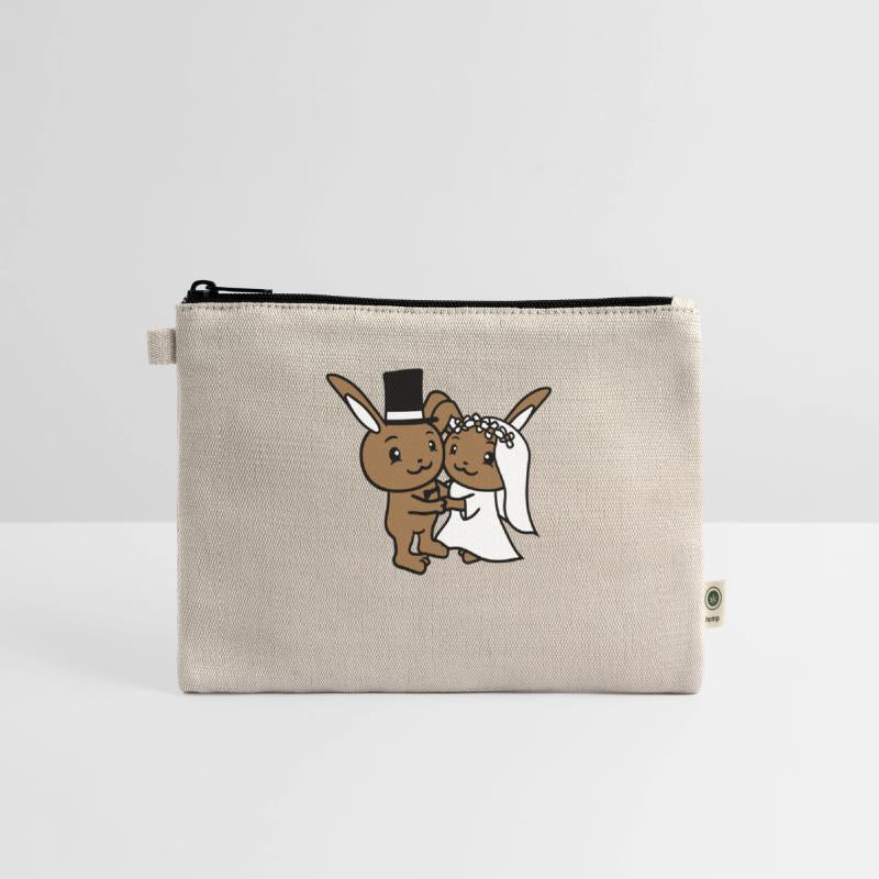 2 Rabbits Wedding Marriage Groom Bride Two Engaged