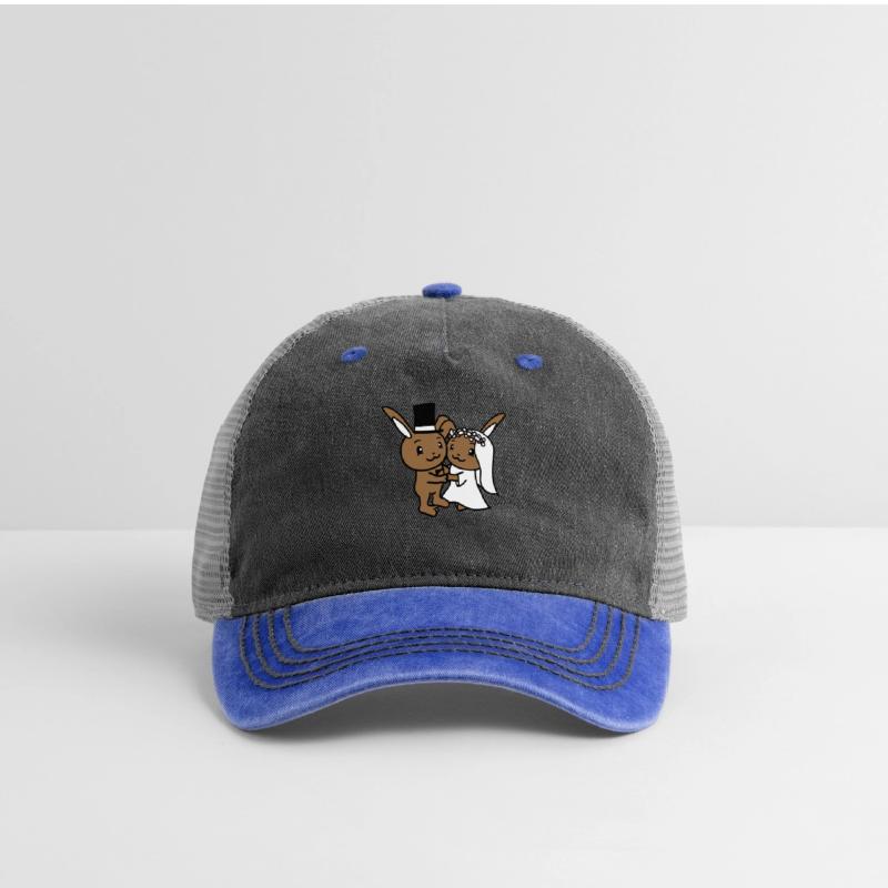 2 Rabbits Wedding Marriage Groom Bride Two Engaged