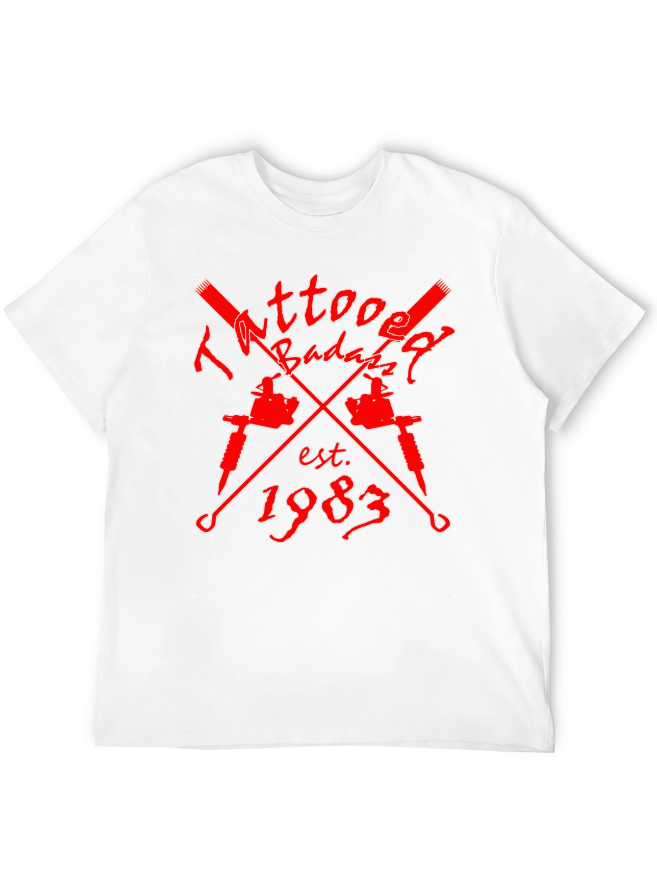 Tattoo Badazz Est. 1983 Black T-Shirt