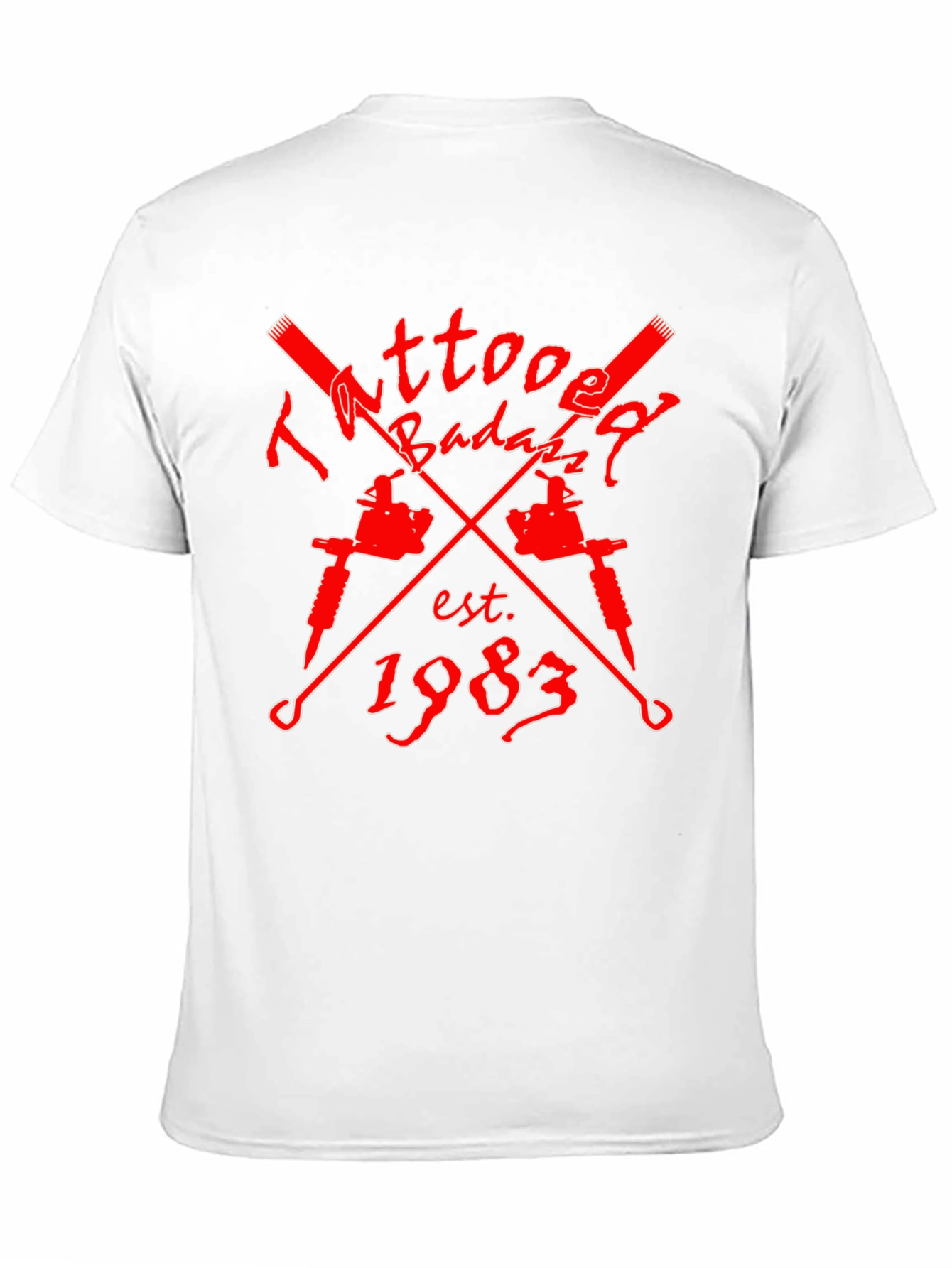 Tattoo Badazz Est. 1983 Black T-Shirt
