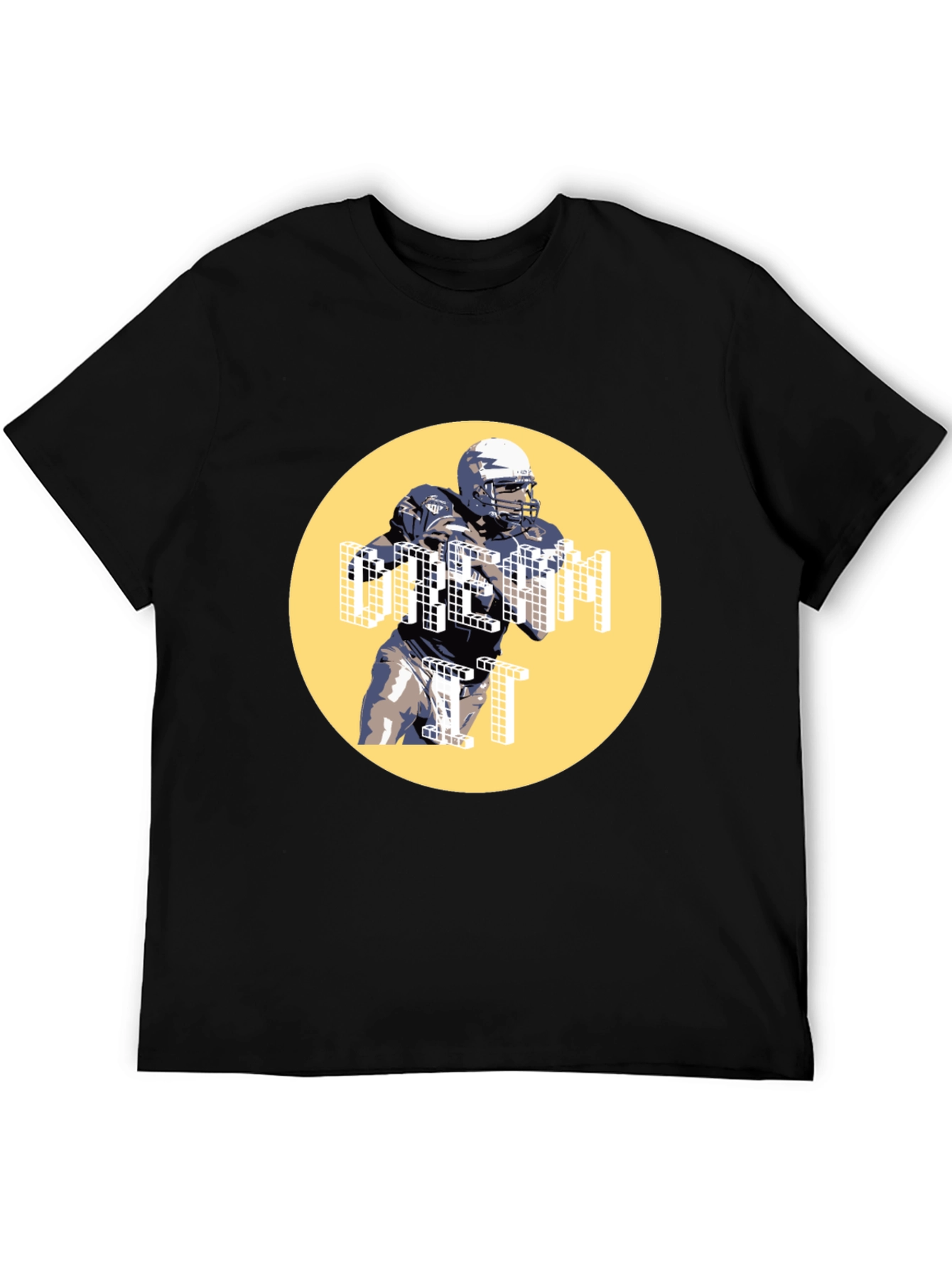 Football Player Graphic Tee - Dream It