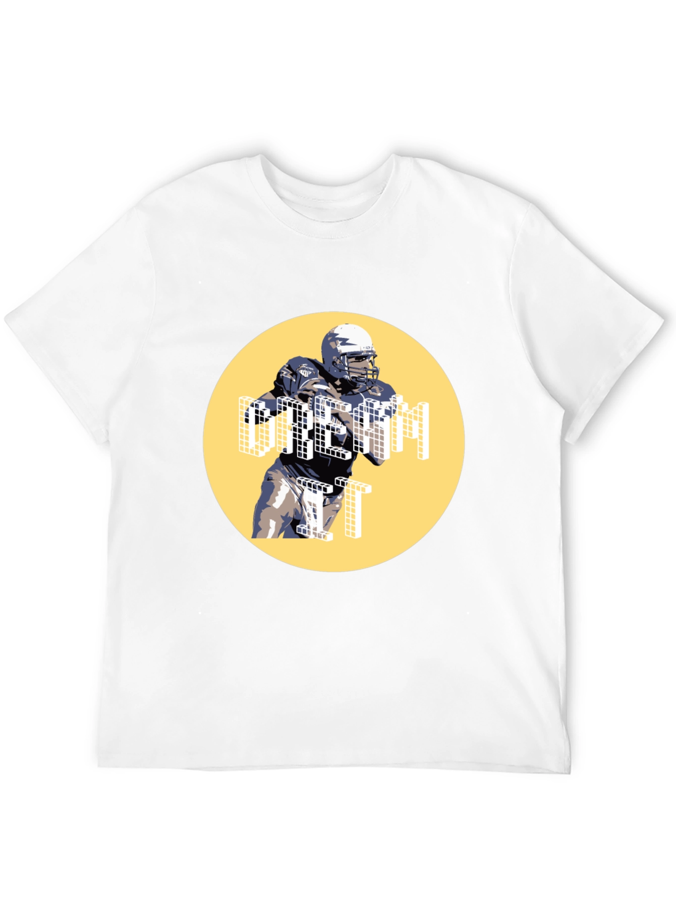 Football Player Graphic Tee - Dream It