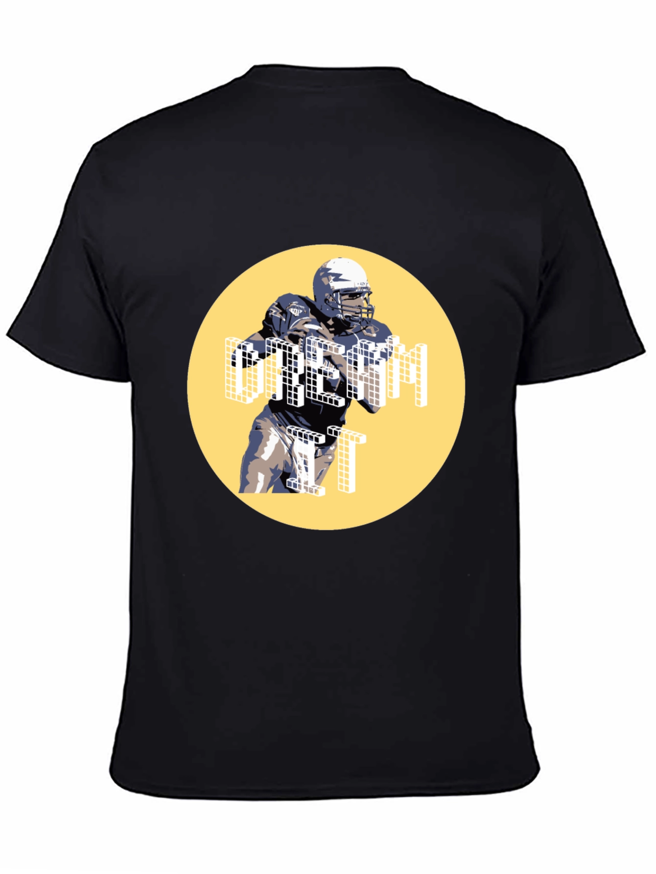 Football Player Graphic Tee - Dream It