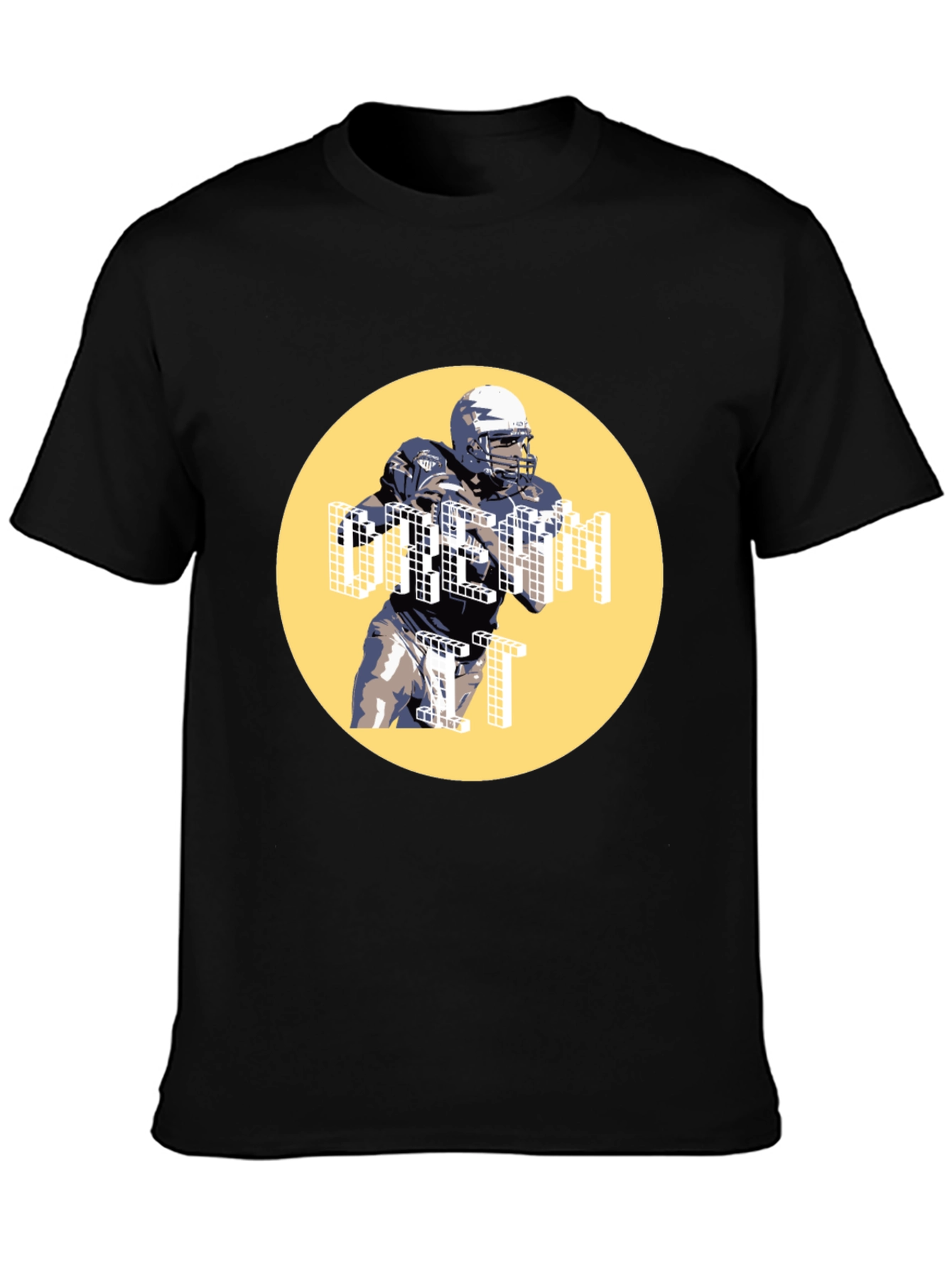 Football Player Graphic Tee - Dream It