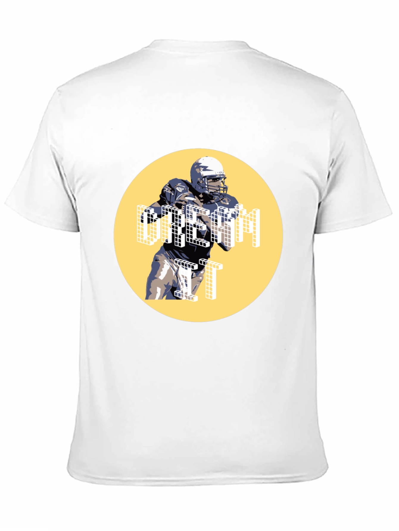 Football Player Graphic Tee - Dream It