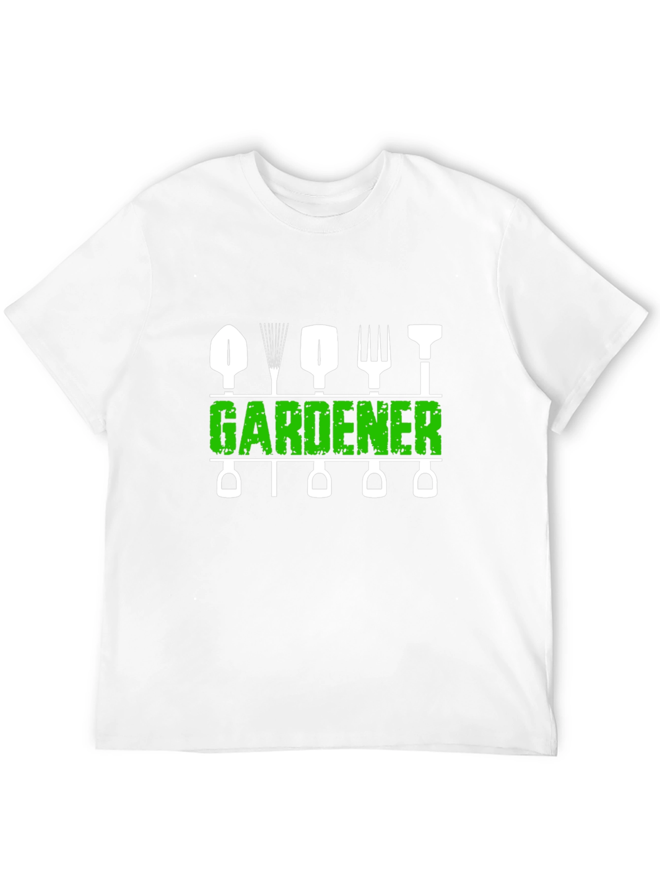 Gardener T-Shirt - Gardening Tools Design