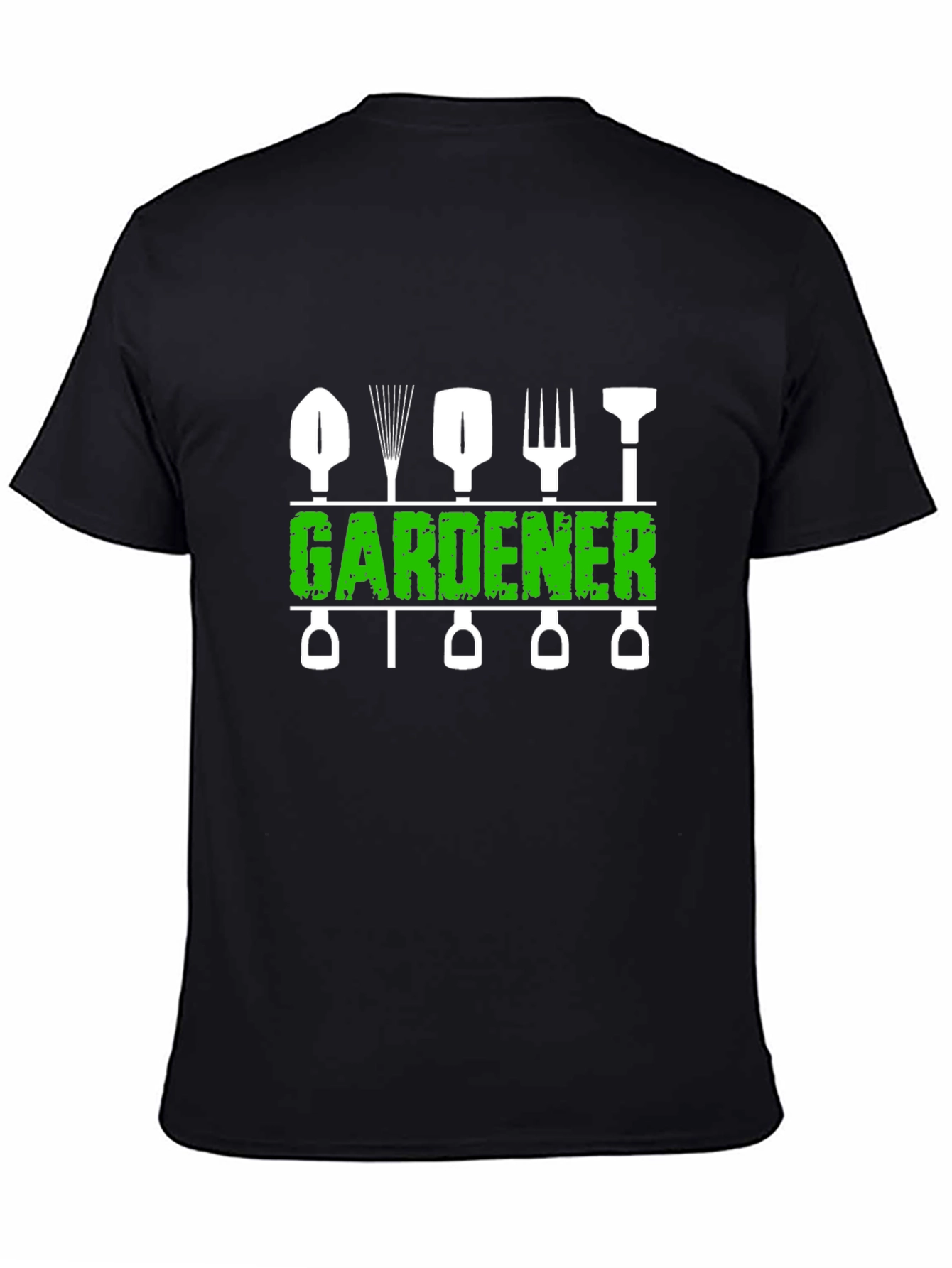 Gardener T-Shirt - Gardening Tools Design