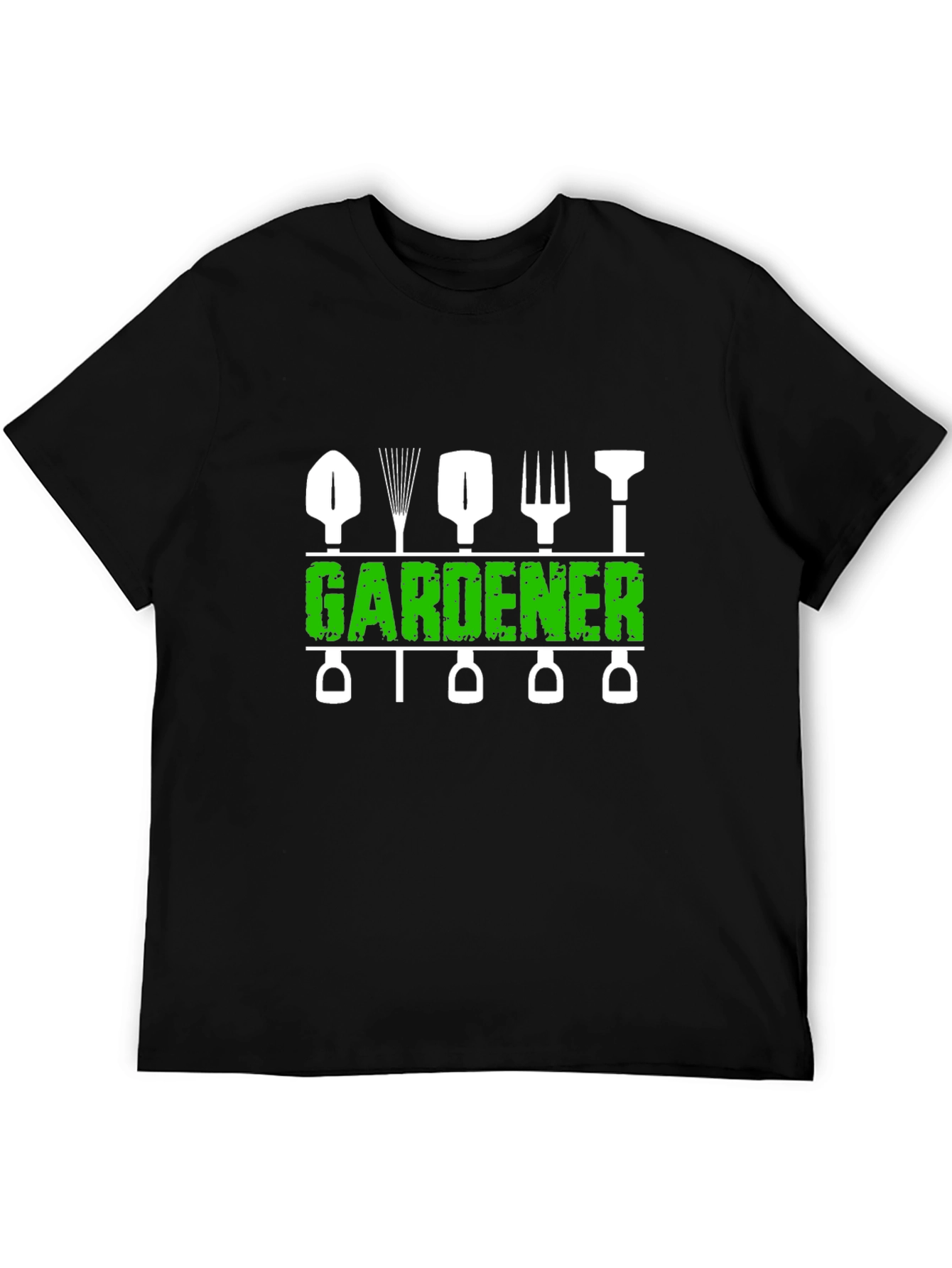 Gardener T-Shirt - Gardening Tools Design