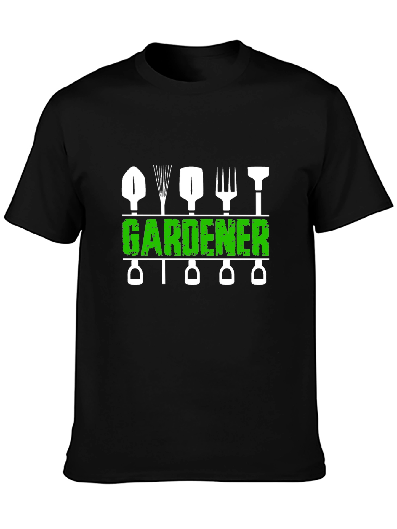 Gardener T-Shirt - Gardening Tools Design