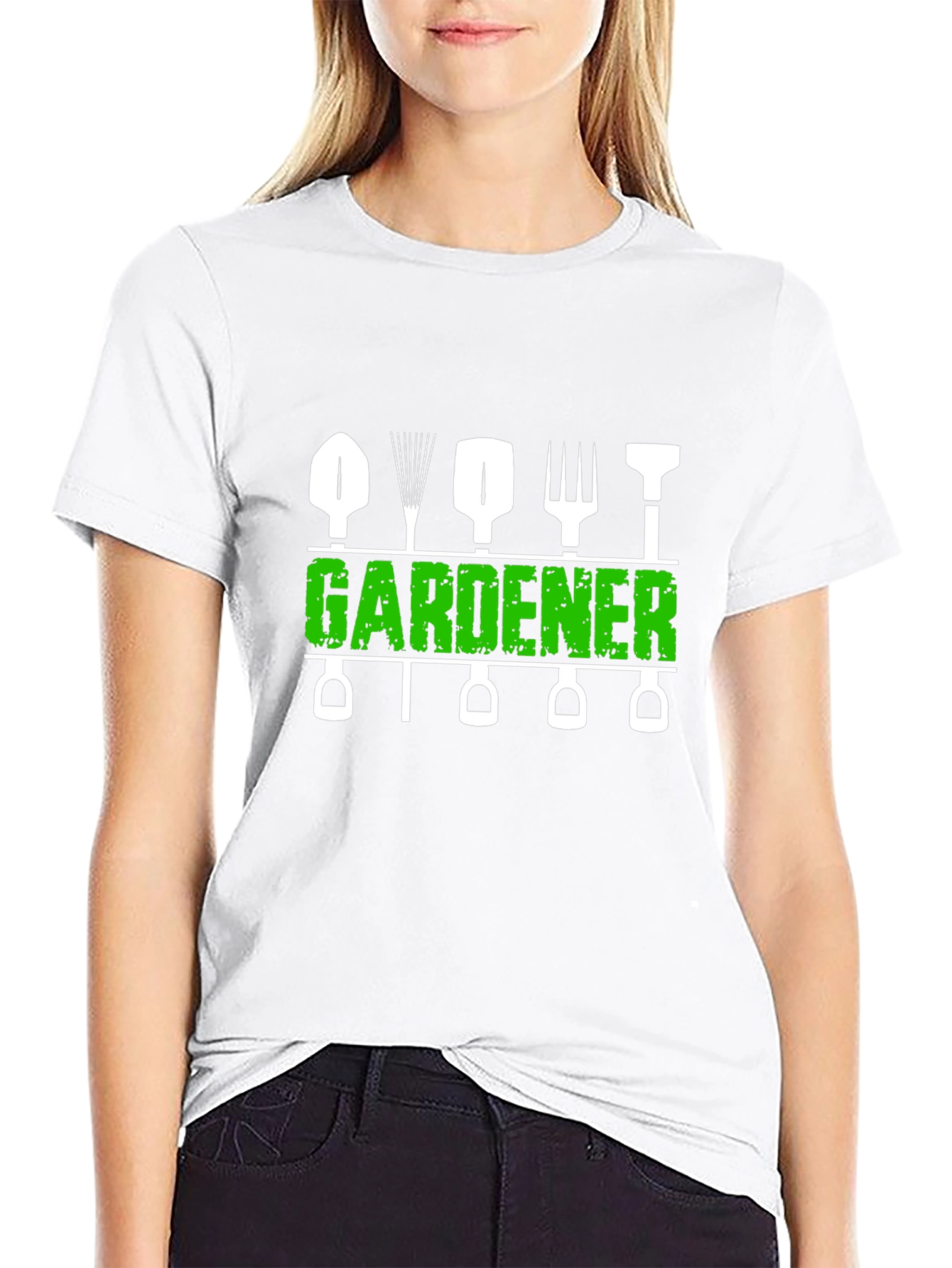 Gardener T-Shirt - Gardening Tools Design