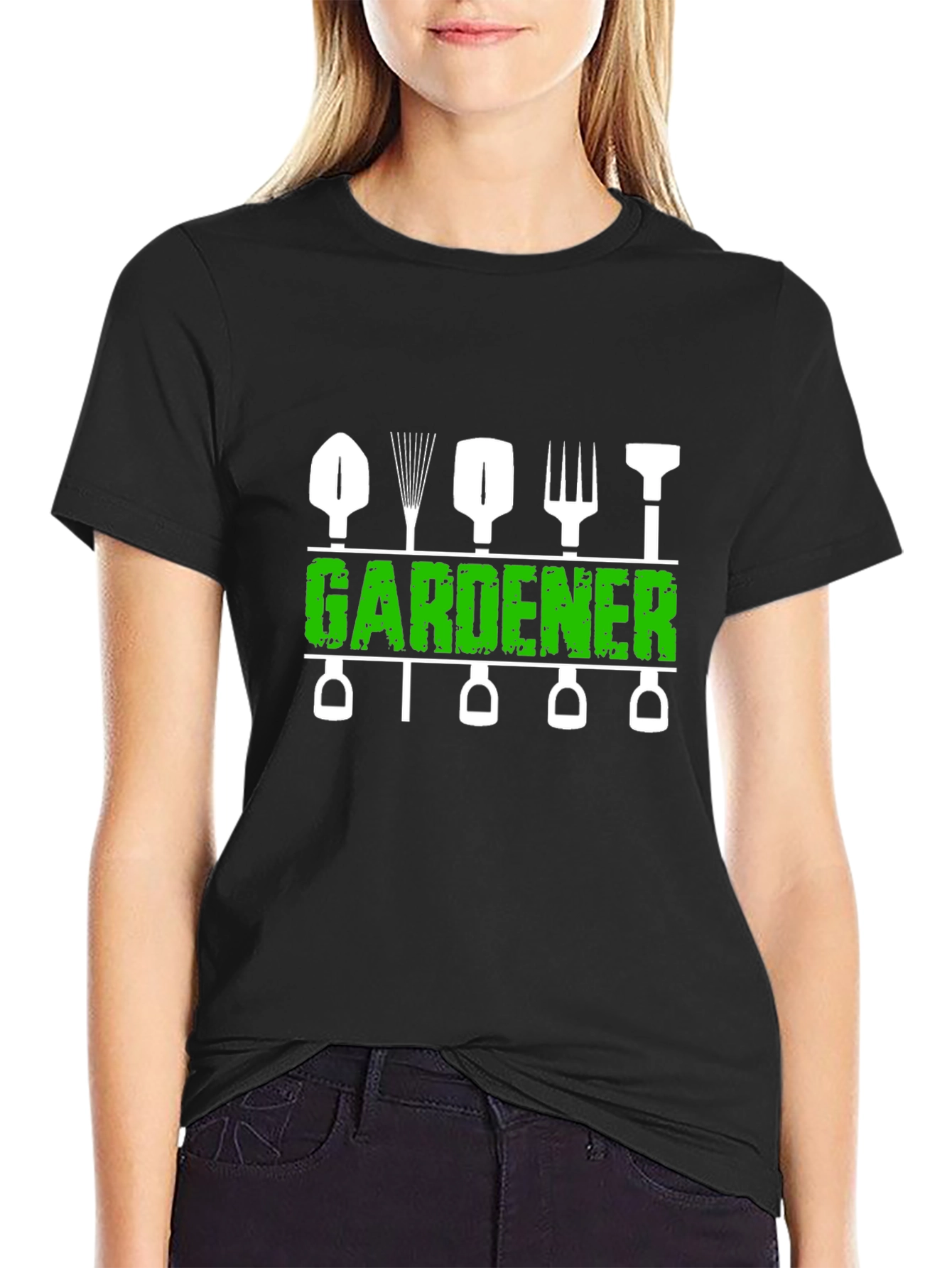Gardener T-Shirt - Gardening Tools Design
