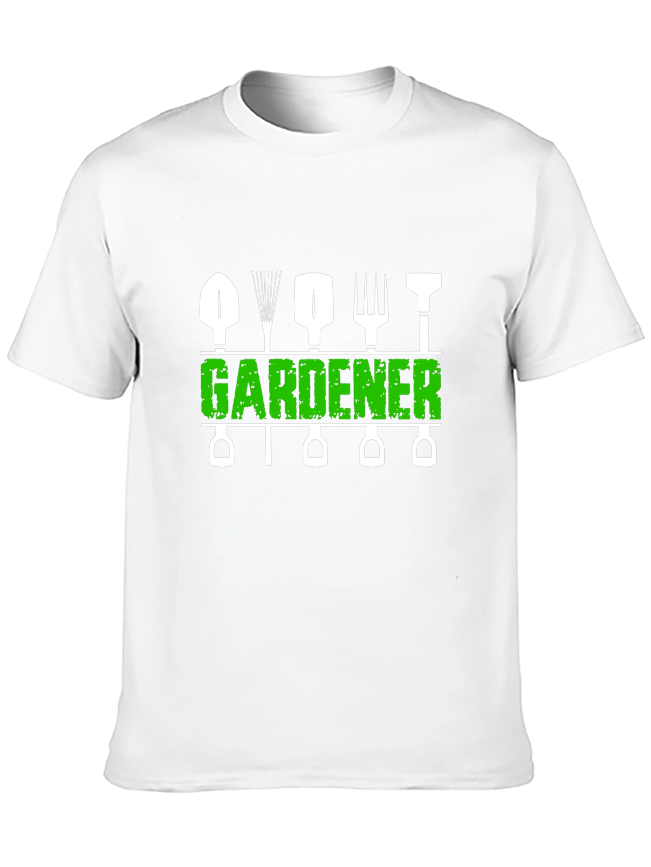 Gardener T-Shirt - Gardening Tools Design