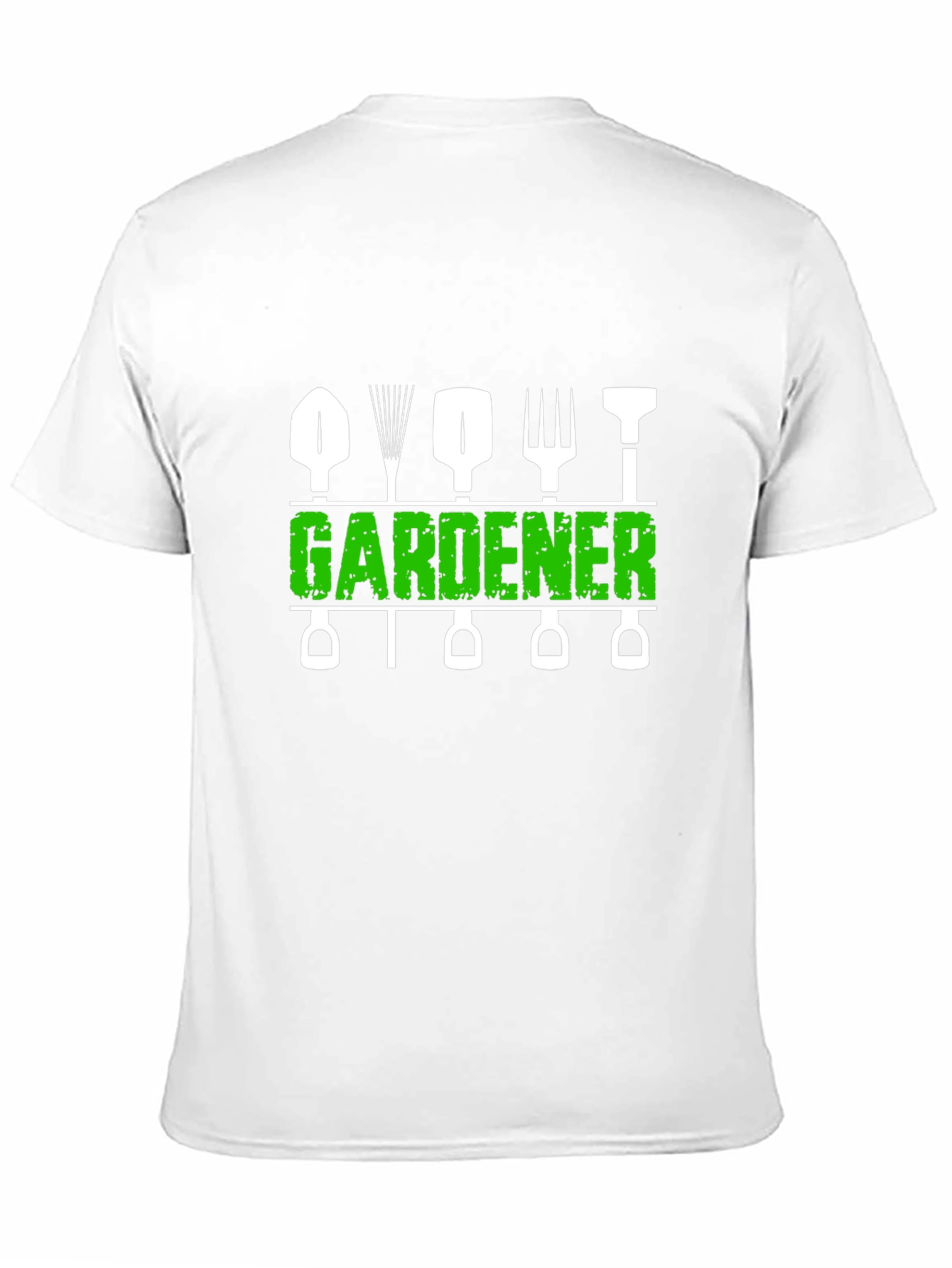 Gardener T-Shirt - Gardening Tools Design