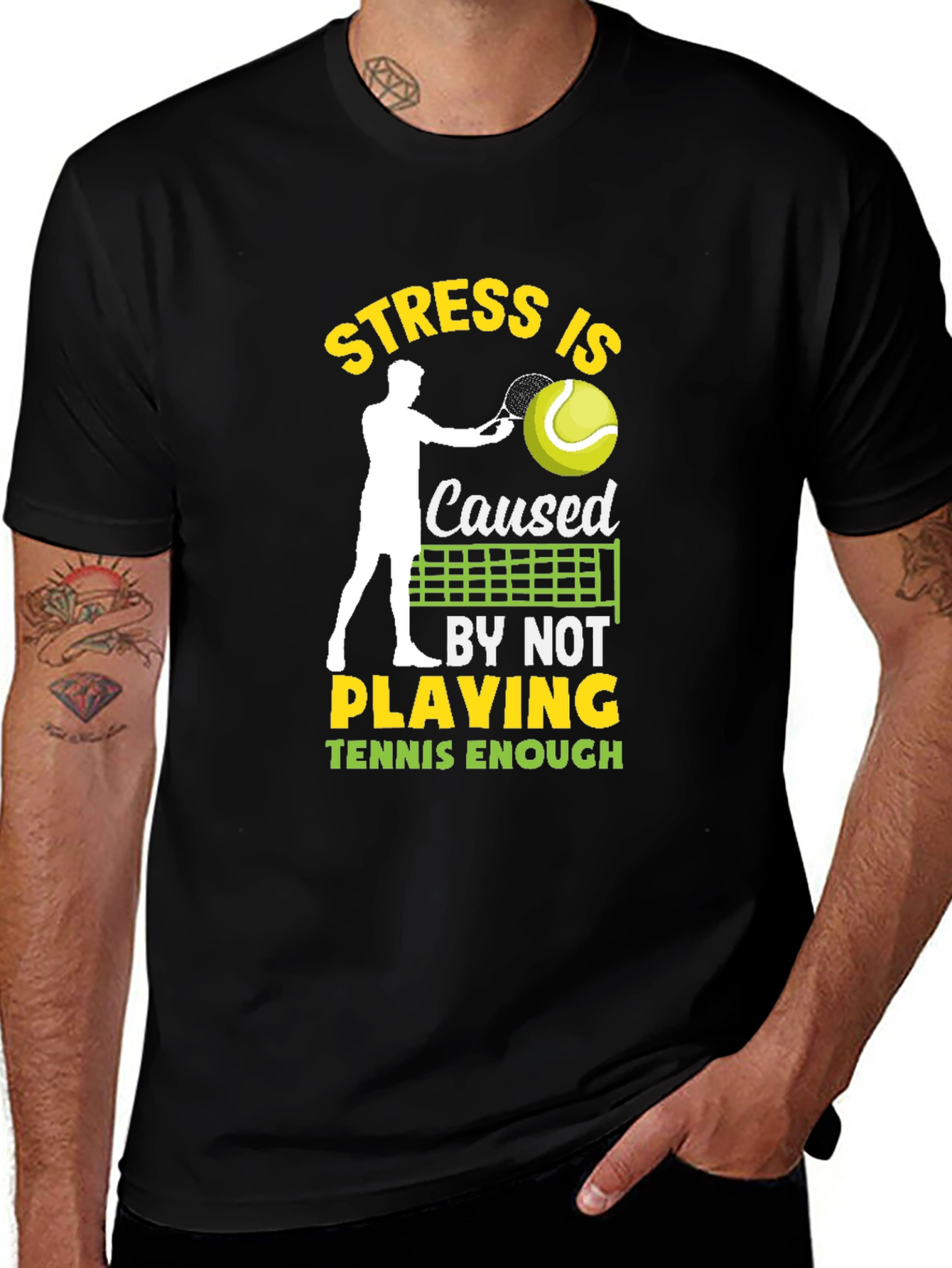 Tennis Stress Relief T-Shirt