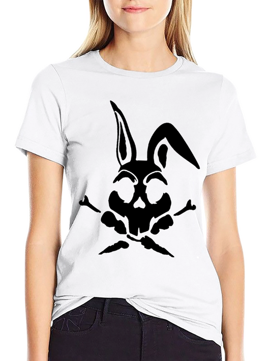Skull Bunny T-Shirt - Dark Humor Tee