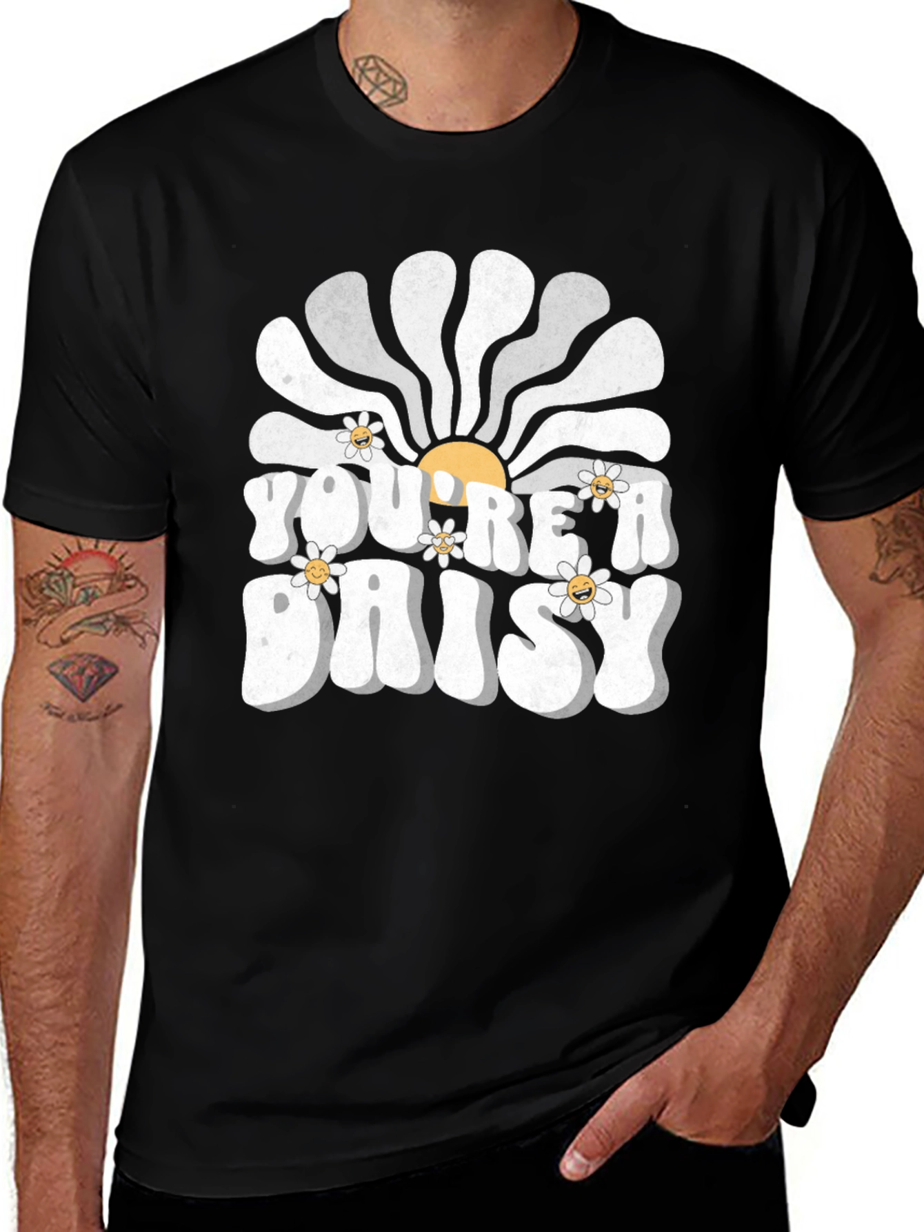 Youre a Daisy T-Shirt - Retro Flower Power Tee