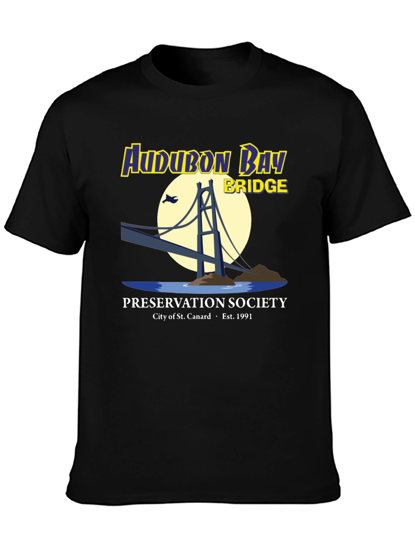 Audubon Bay Bridge Preservation Society T-Shirt