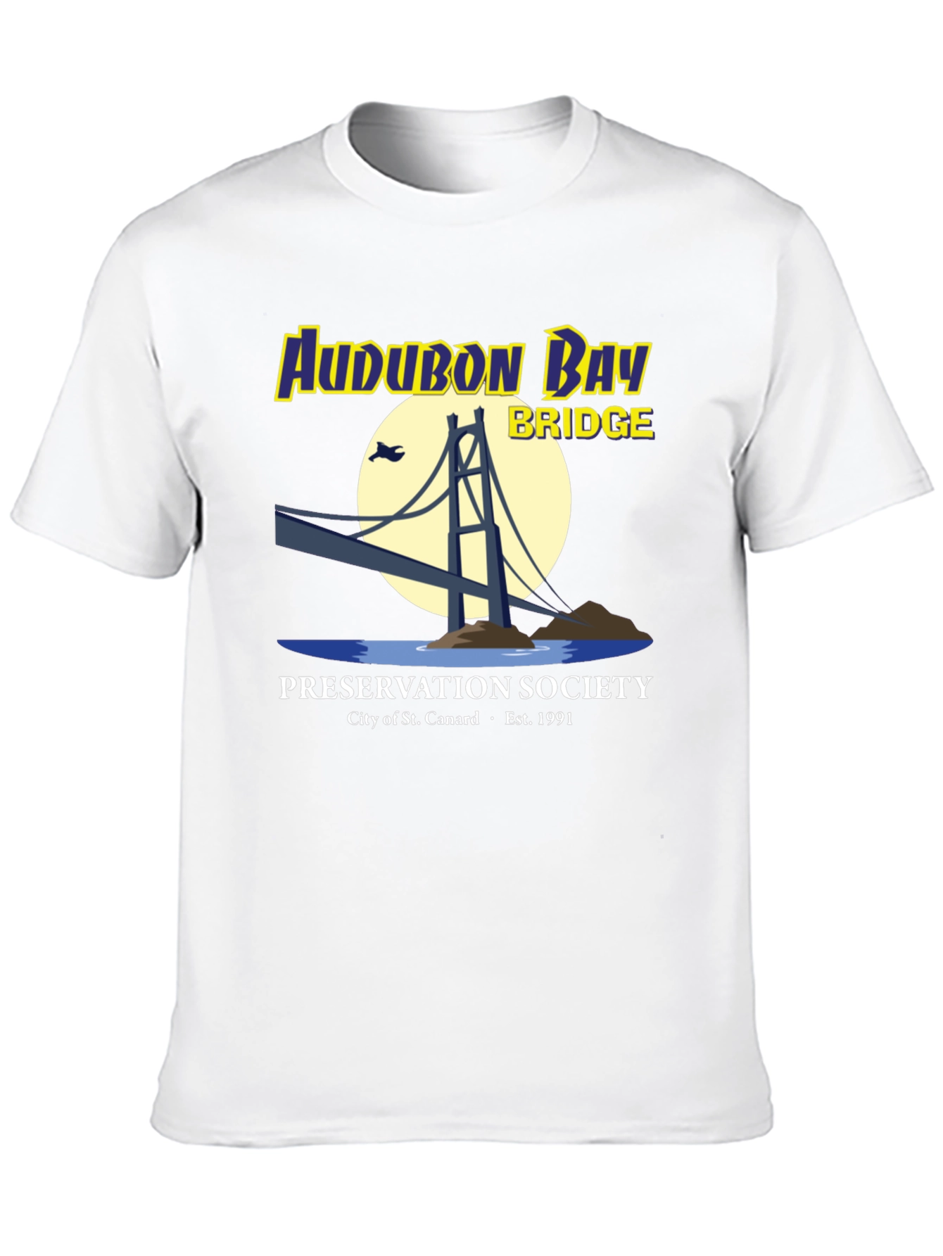 Audubon Bay Bridge Preservation Society T-Shirt