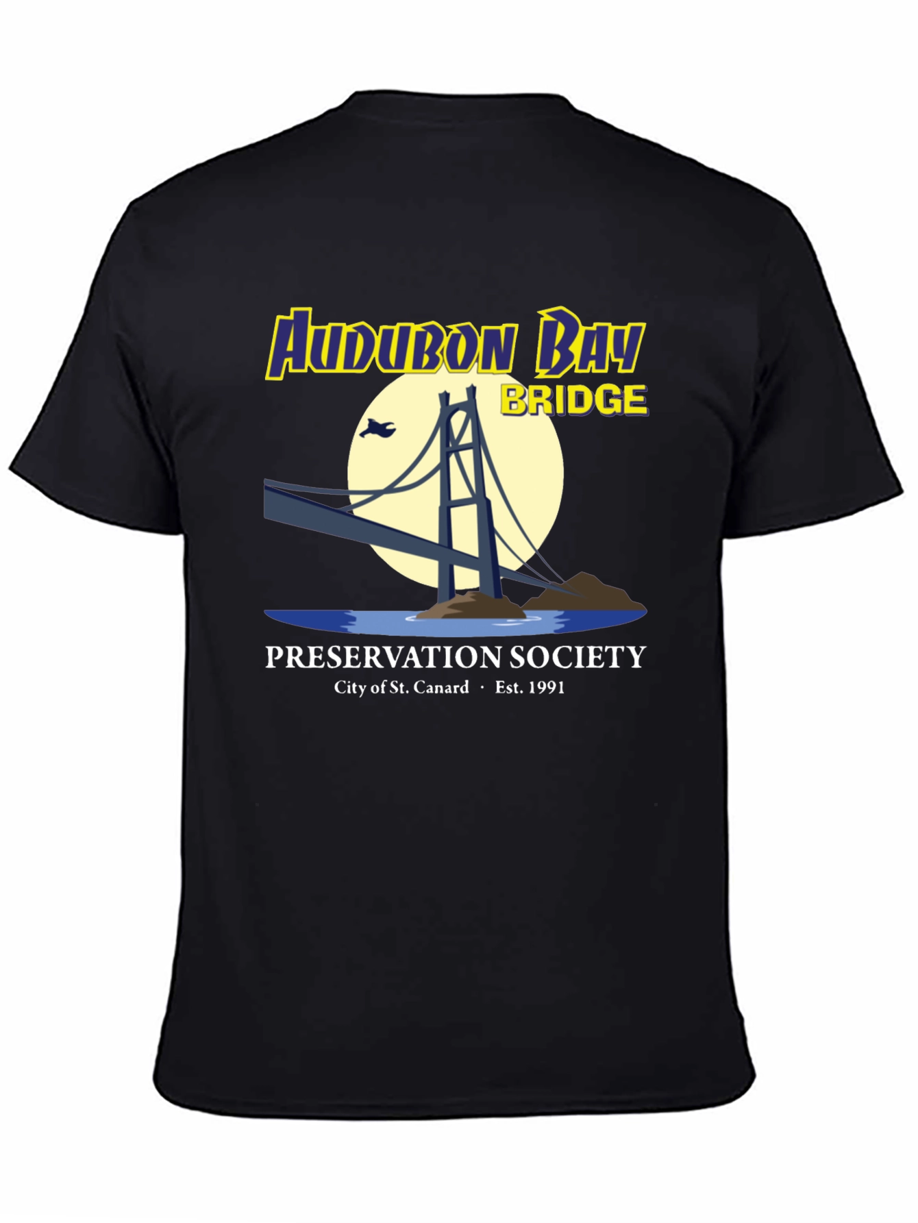 Audubon Bay Bridge Preservation Society T-Shirt