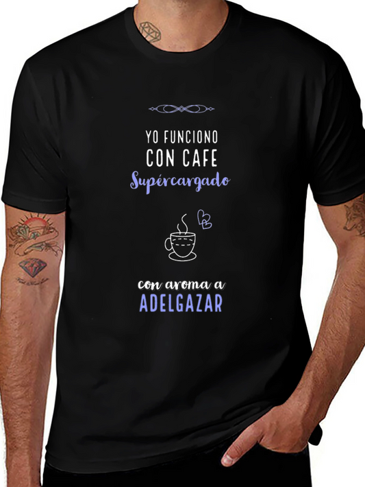 Coffee Powered Slimming Aroma T-Shirt