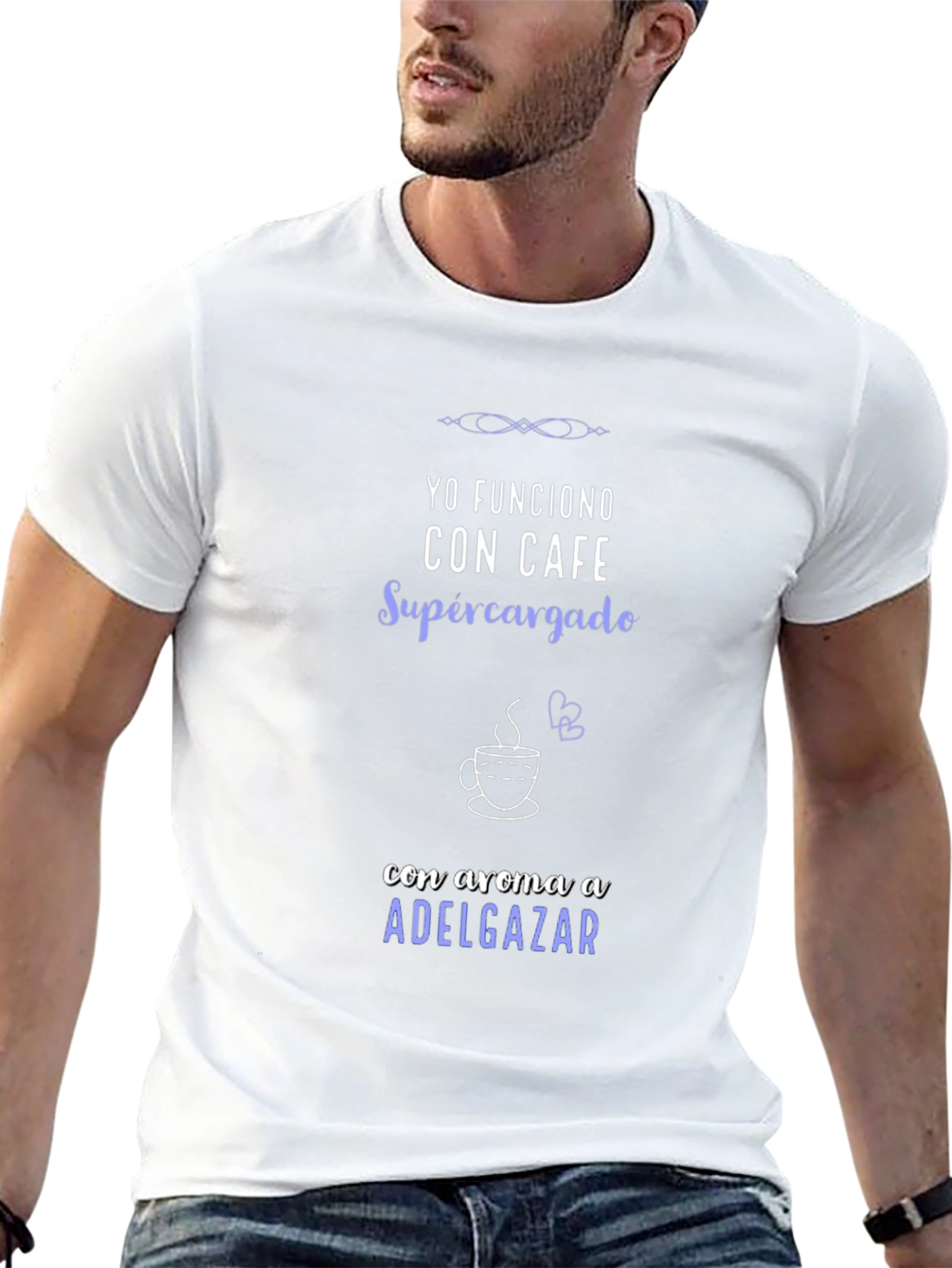 Coffee Powered Slimming Aroma T-Shirt