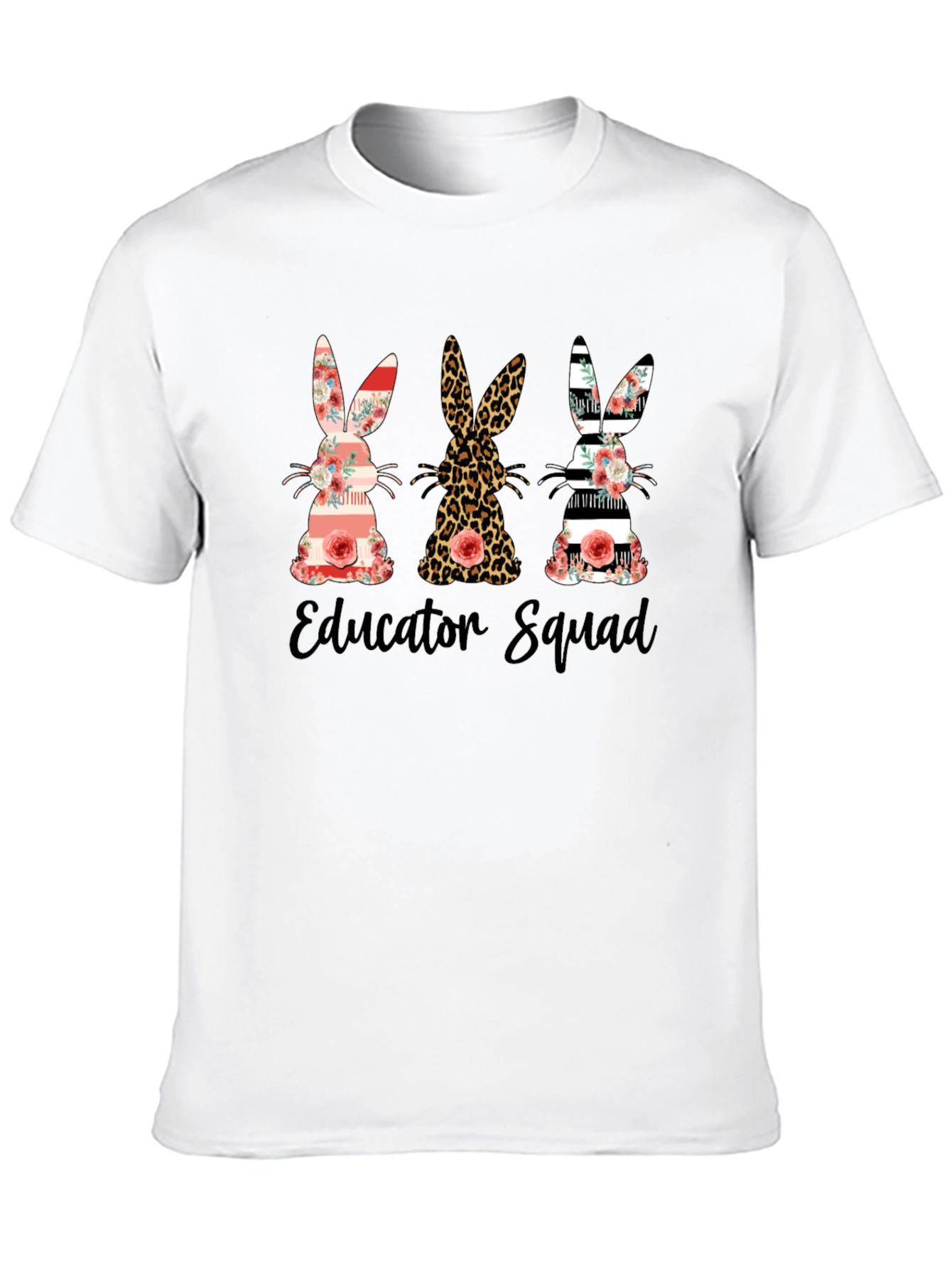 Educator Squad Easter Bunny T-Shirt