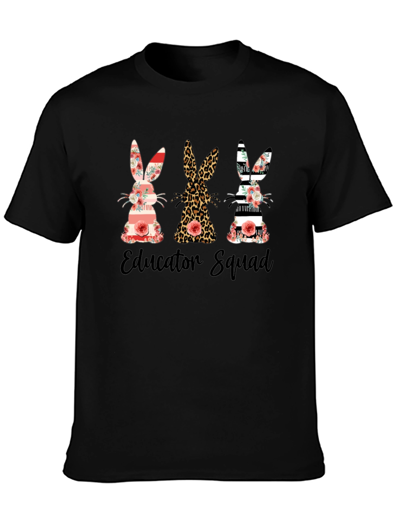 Educator Squad Easter Bunny T-Shirt