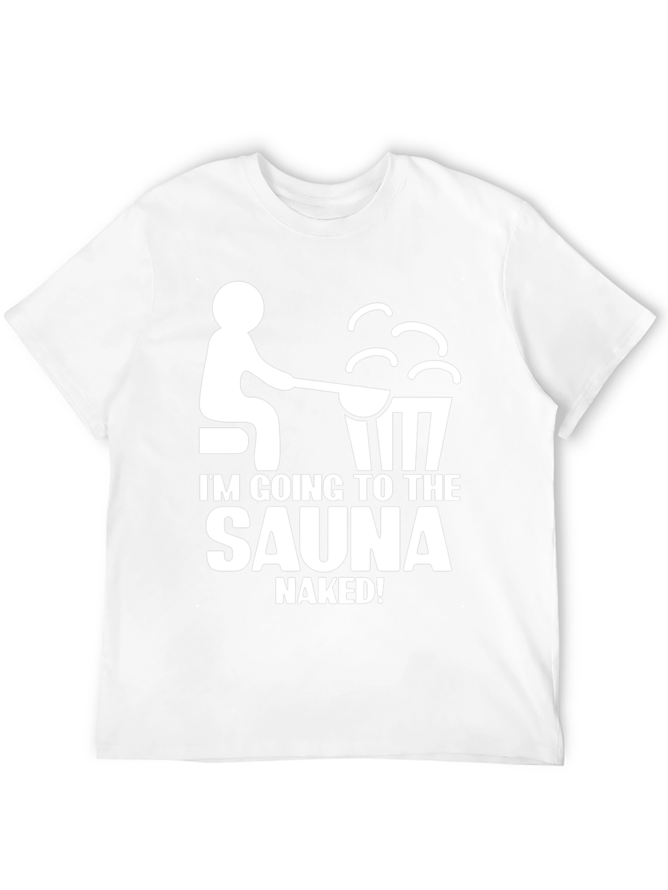 Sauna Naked Humor T-Shirt