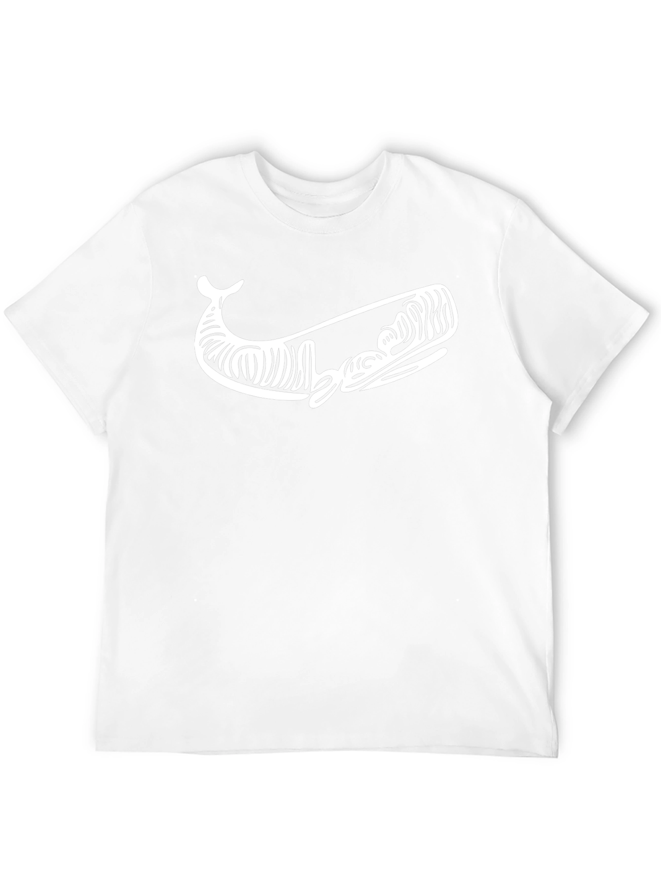 Whale Graphic Print Tee - Stylish Casual Comfort