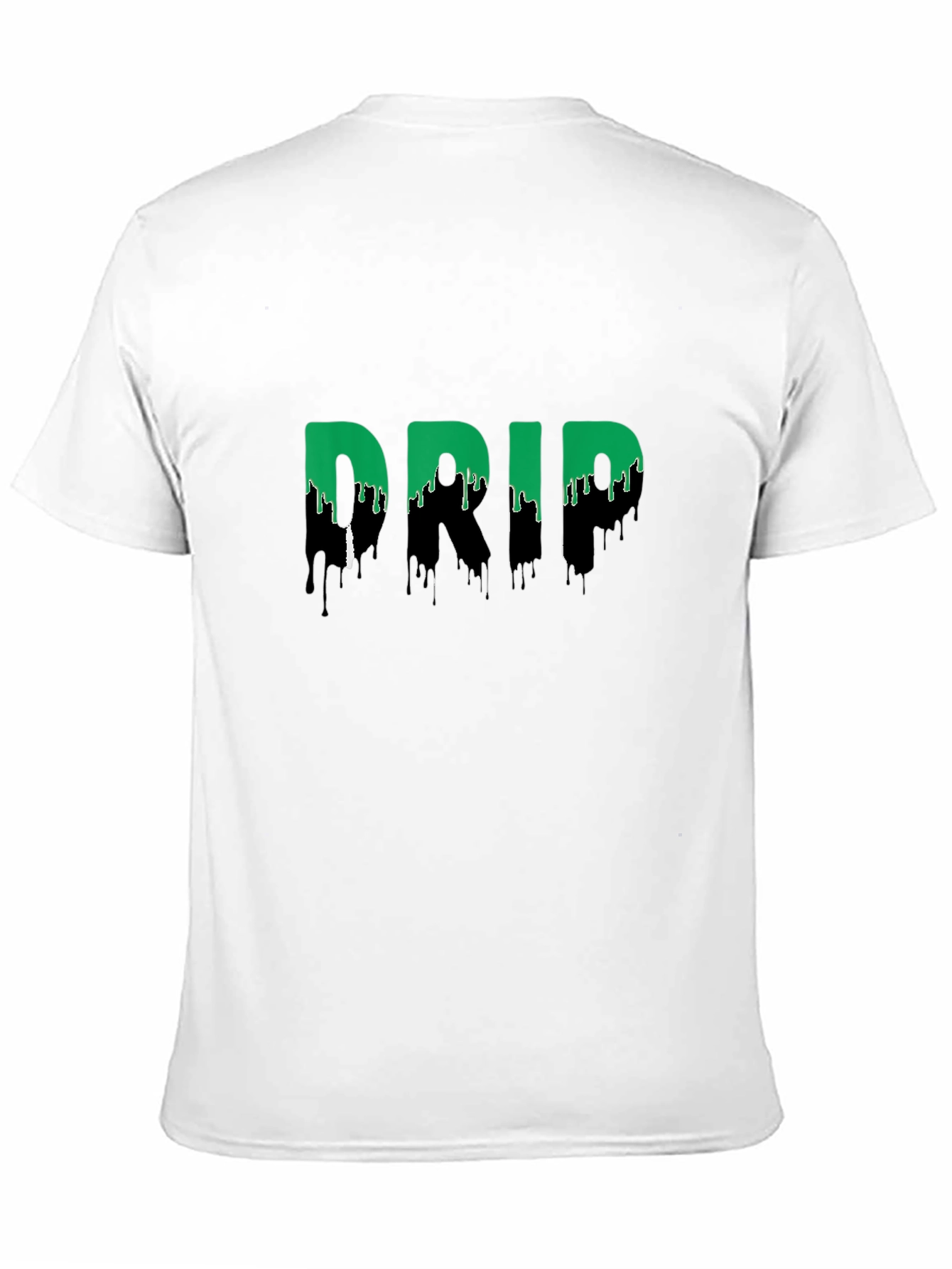 Drip Graphic Print Mens T-Shirt