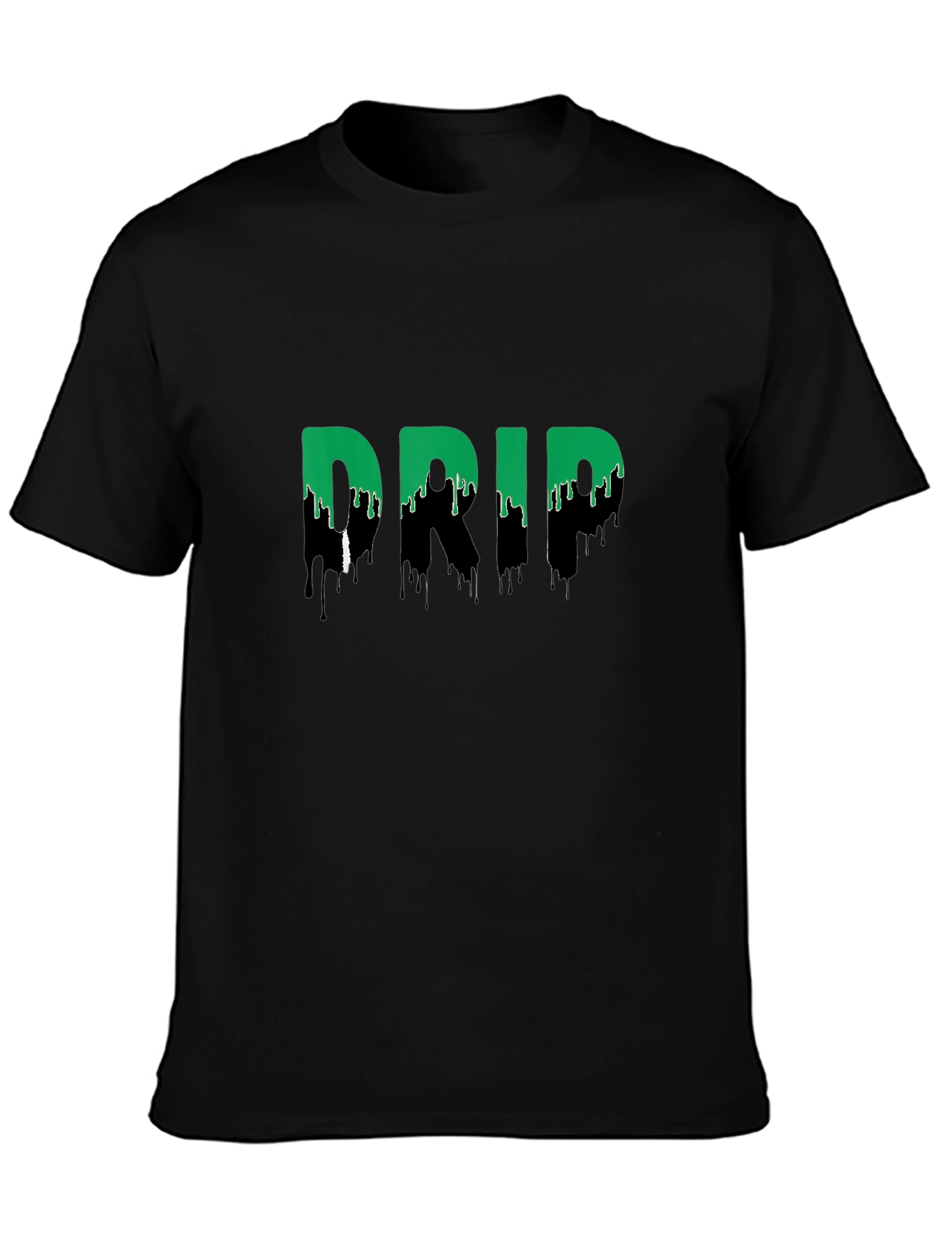 Drip Graphic Print Mens T-Shirt