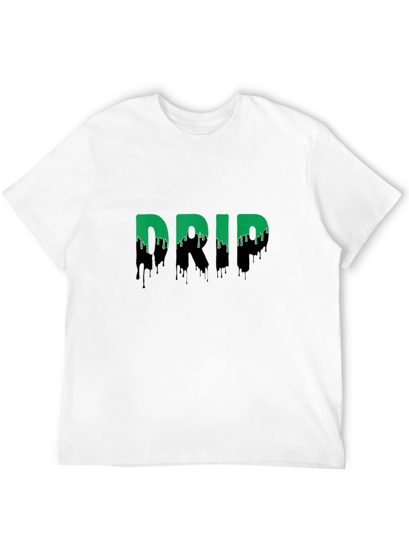 Drip Graphic Print Mens T-Shirt