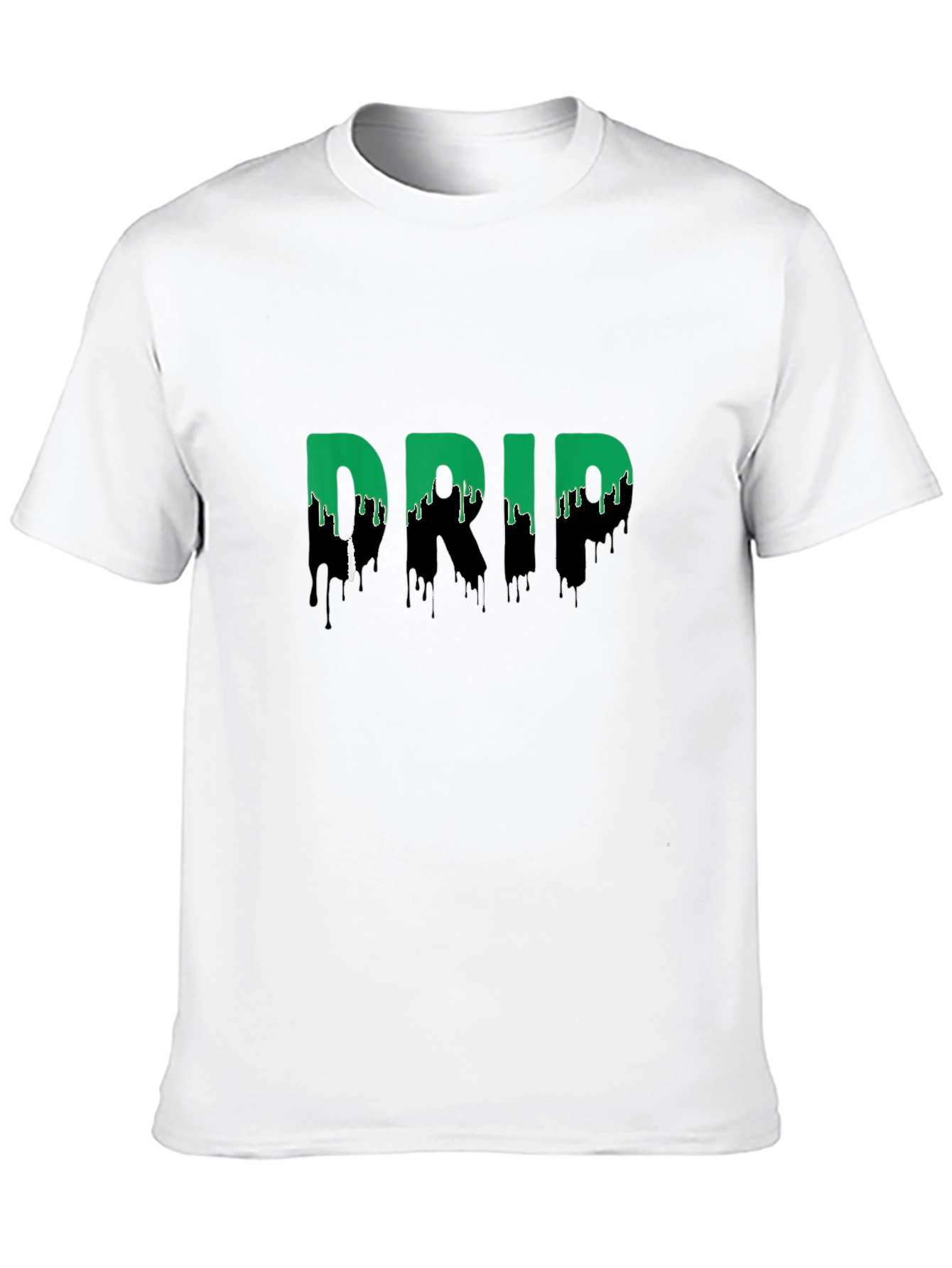 Drip Graphic Print Mens T-Shirt