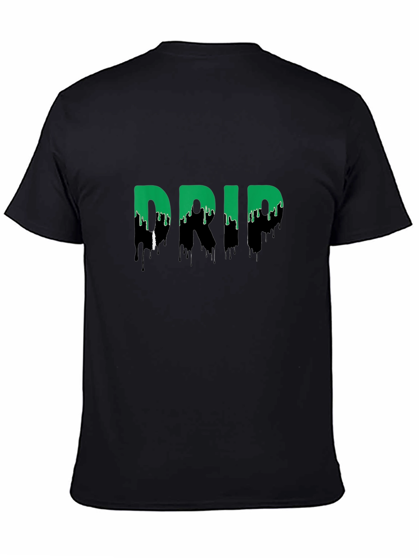 Drip Graphic Print Mens T-Shirt