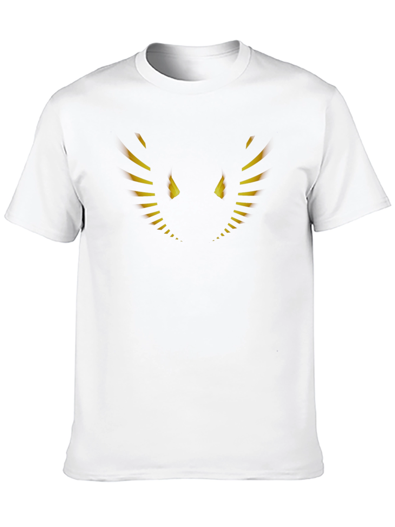Mens Black Graphic T-Shirt - Abstract Eye Design