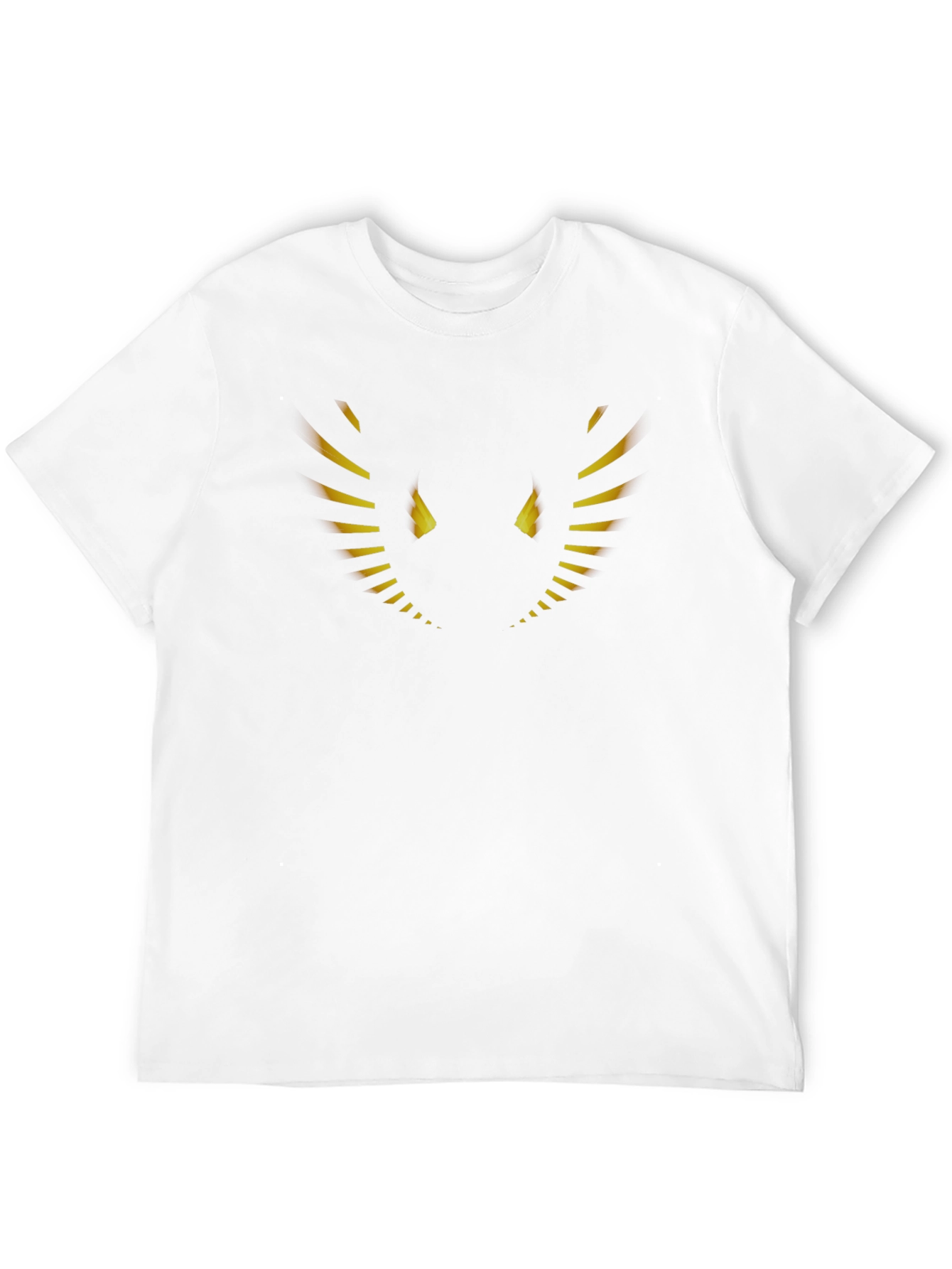 Mens Black Graphic T-Shirt - Abstract Eye Design