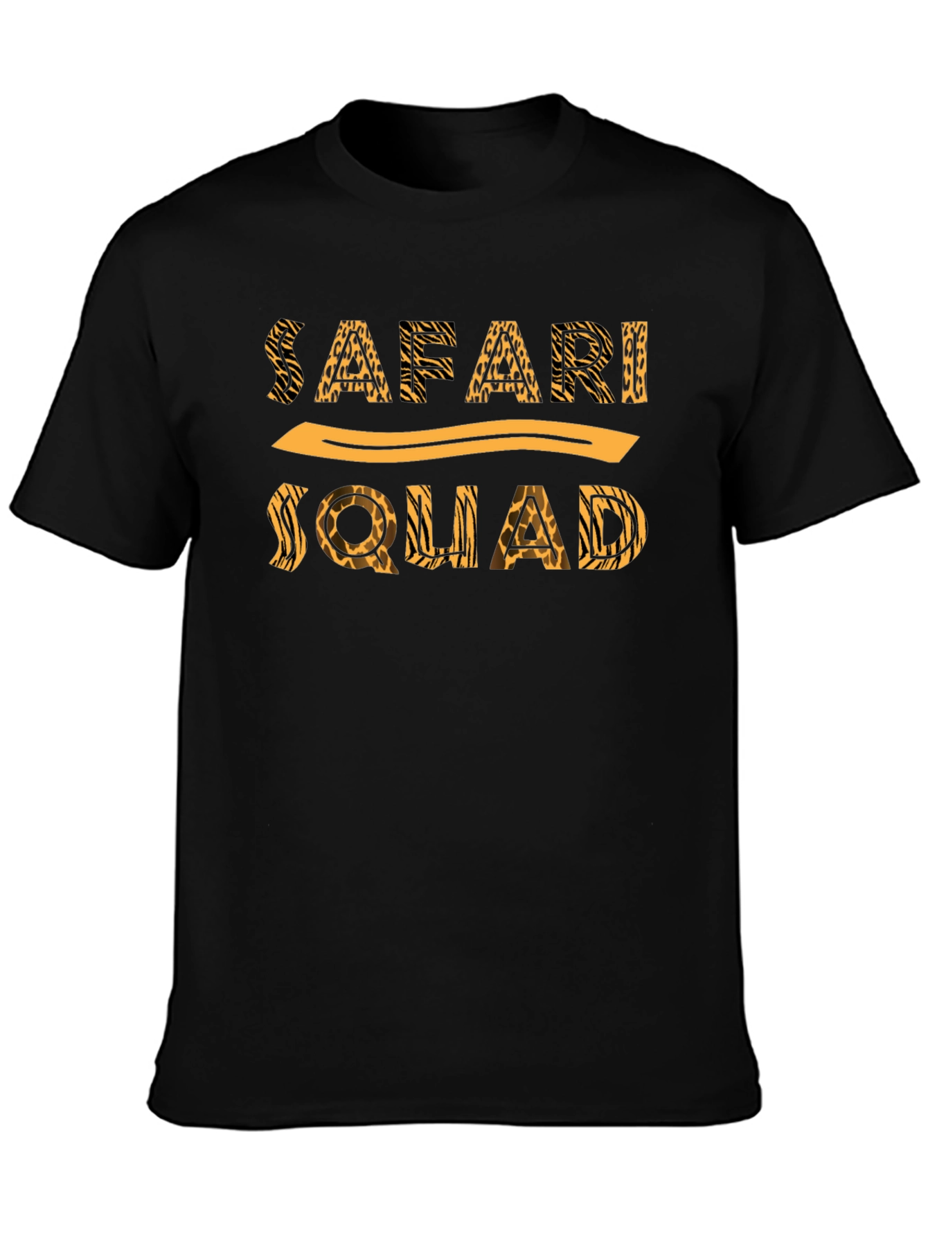 Safari Squad Black T-Shirt