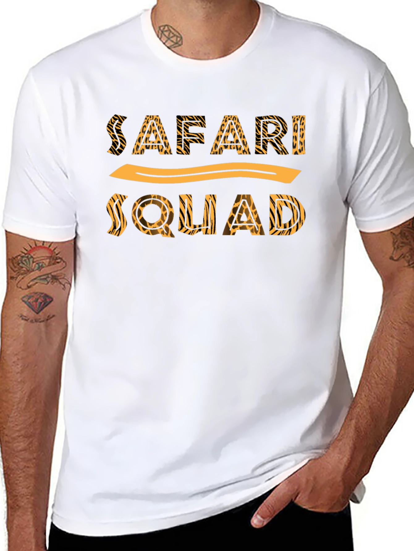 Safari Squad Black T-Shirt